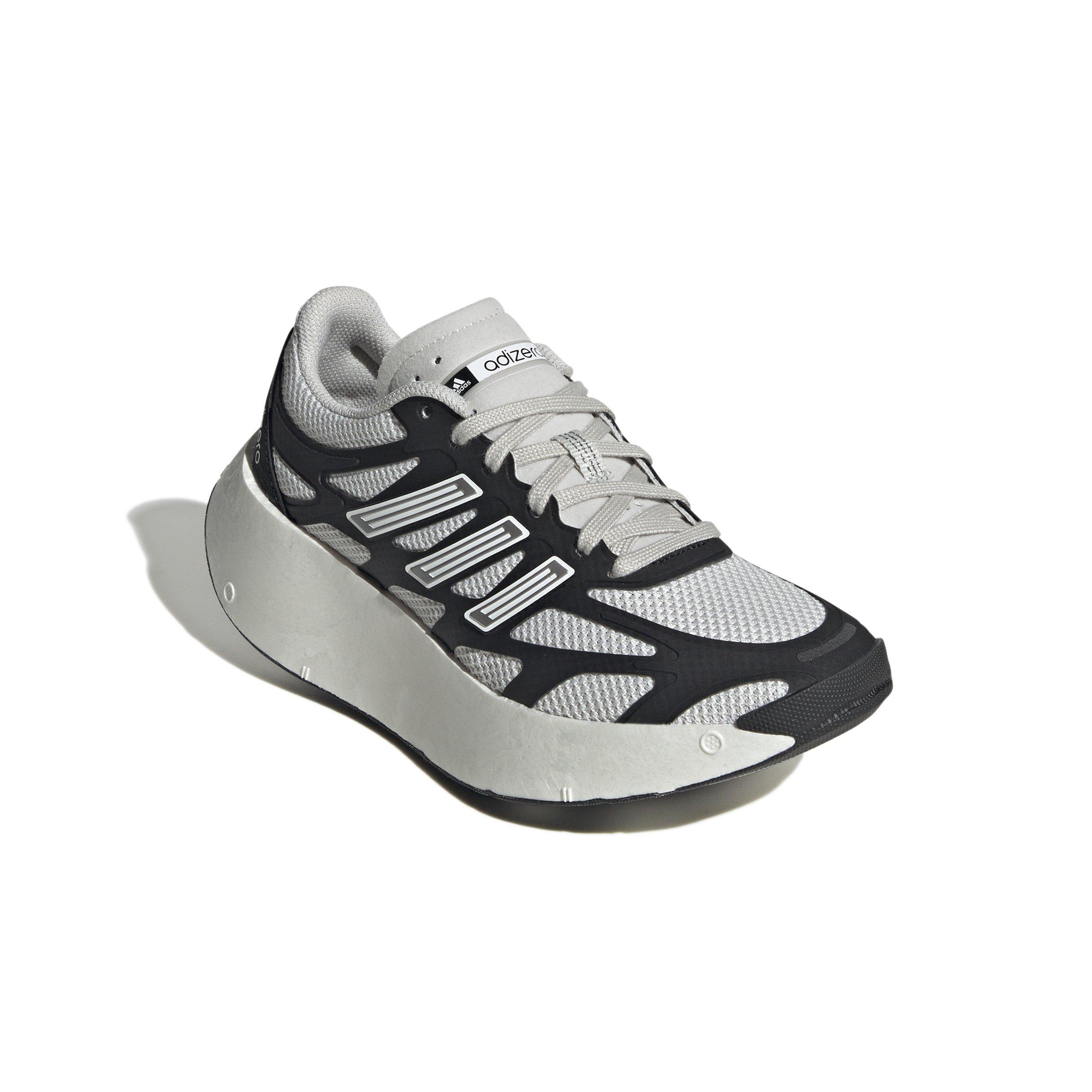 adidas Adizero Aruku Grade School Kids' "Core Black/Ftwr White/Grey" Running Shoe