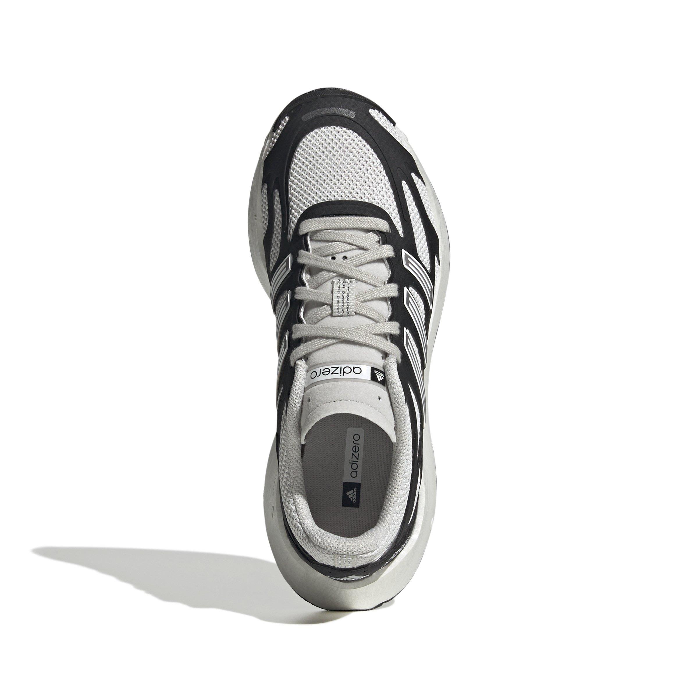 adidas Adizero Aruku Grade School Kids' "Core Black/Ftwr White/Grey" Running Shoe