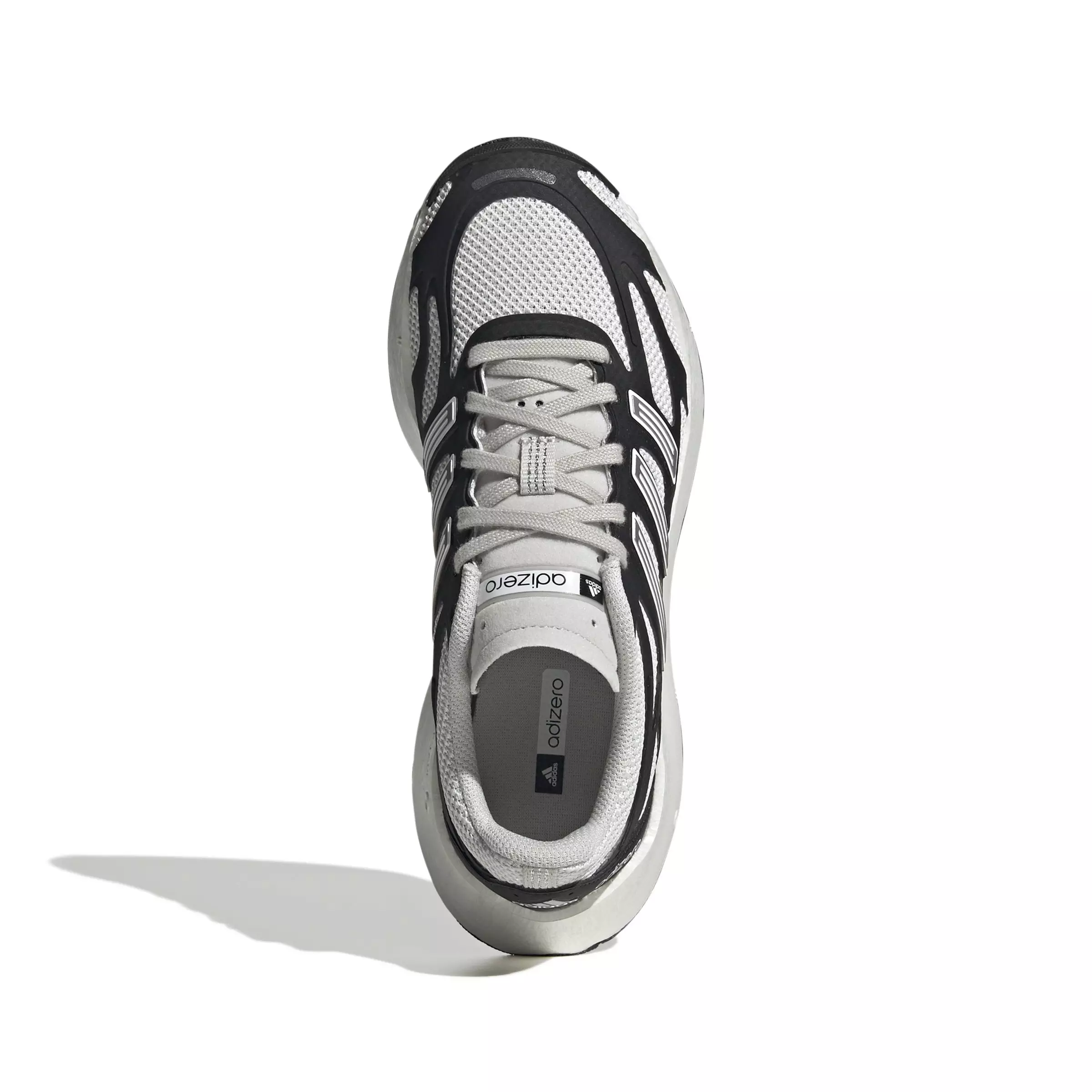 adidas Adizero Aruku "Core Black/Ftwr White/Grey" Grade School Kids' Running Shoe - BLACK/WHITE