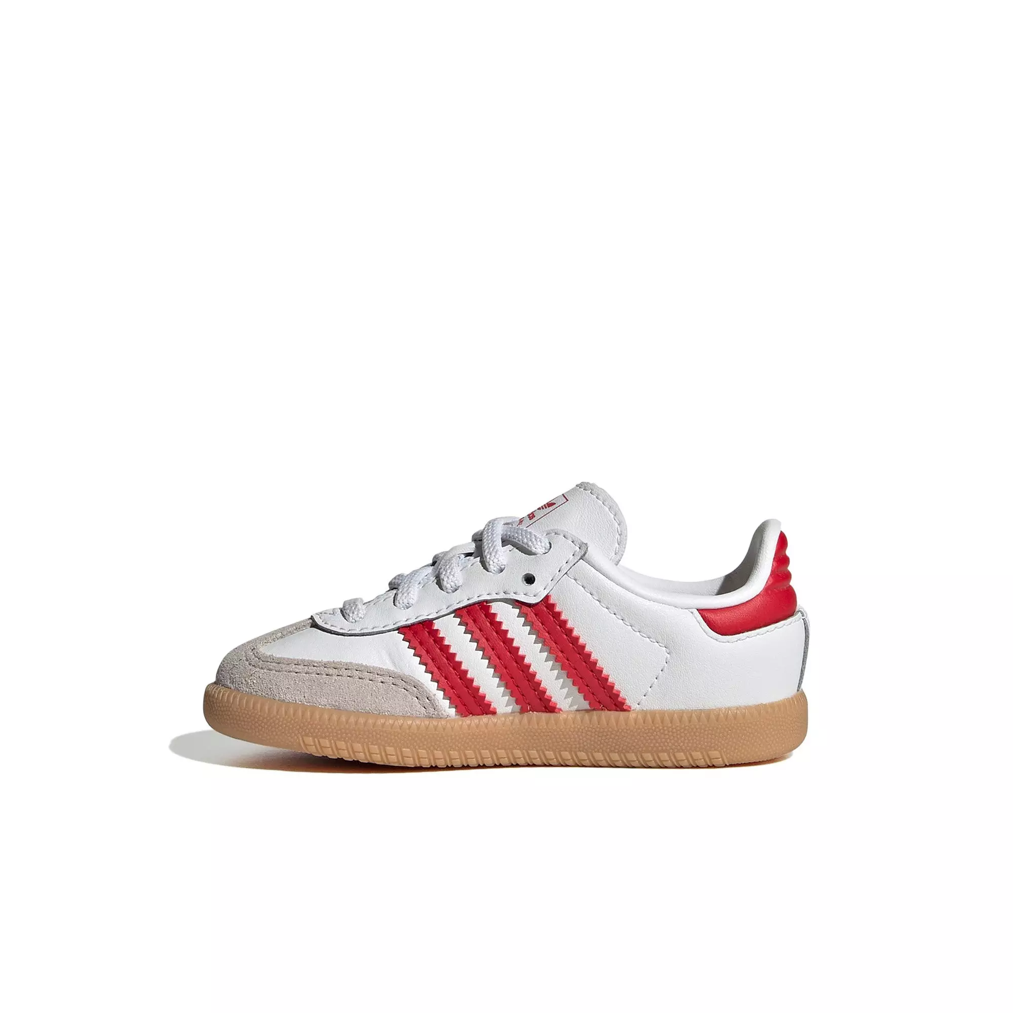 adidas Originals Samba OG "White/Better Scarlet/Gum" Toddler Boys' Shoe