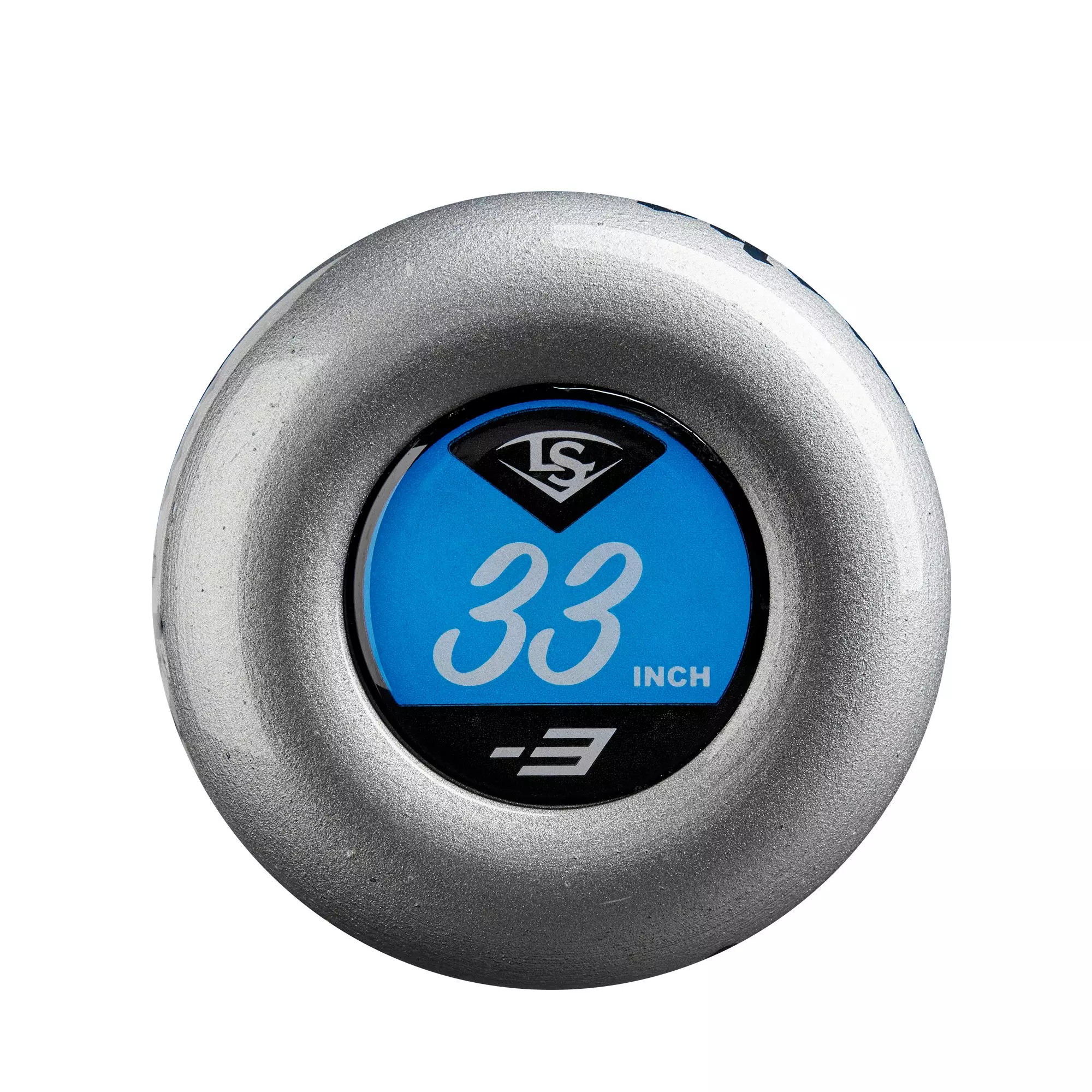 Louisville Slugger Omaha BBCOR Baseball Bat (-3) 2025 - GREY/BLUE