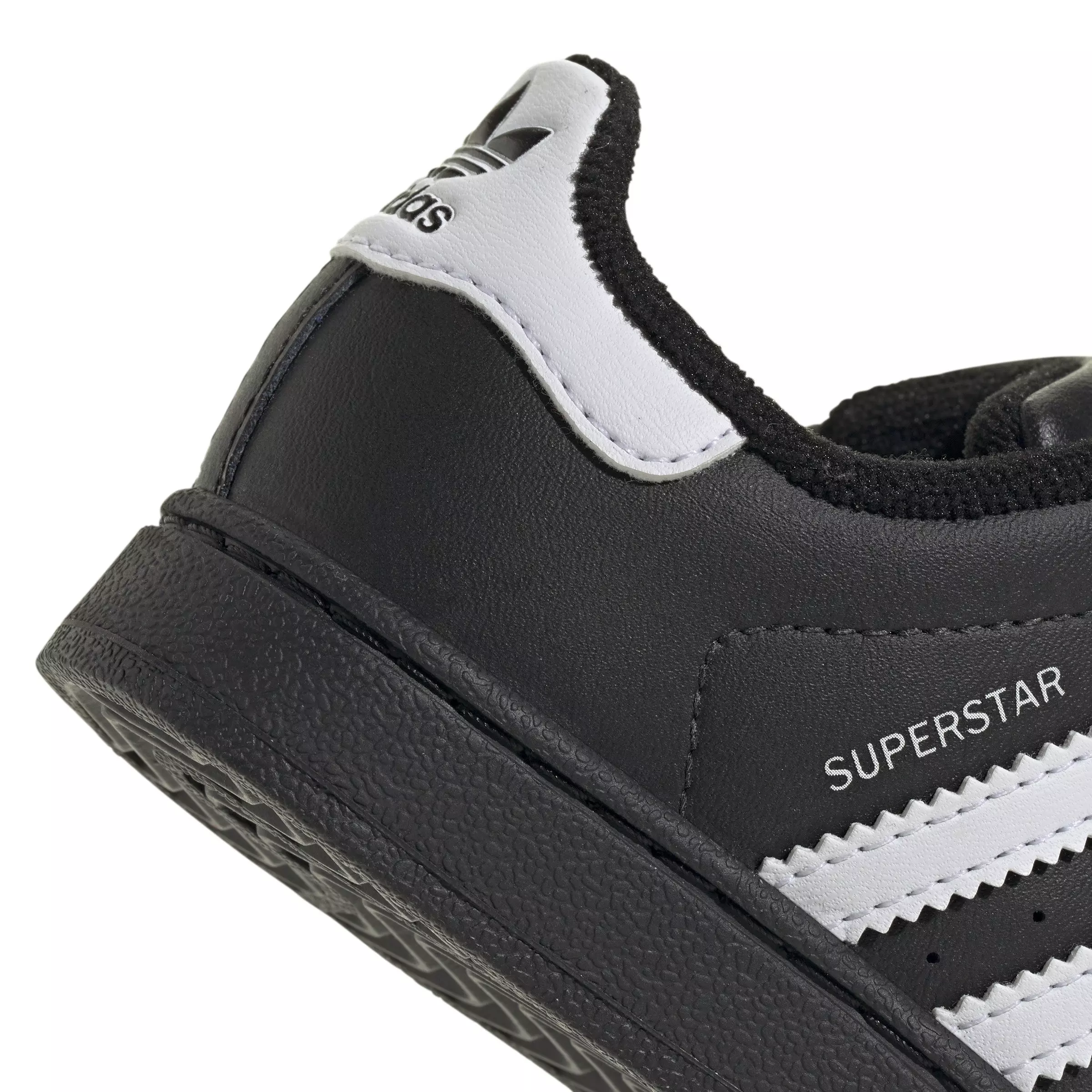 adidas Originals Superstar II "Core Black/White" Toddler Kids' Shoe - BLACK/WHITE