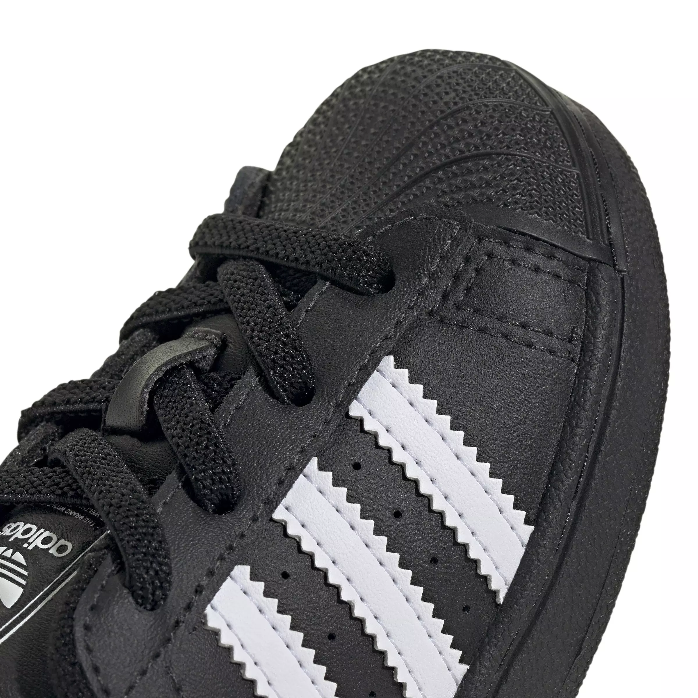 adidas Originals Superstar II "Core Black/White" Toddler Kids' Shoe - BLACK/WHITE