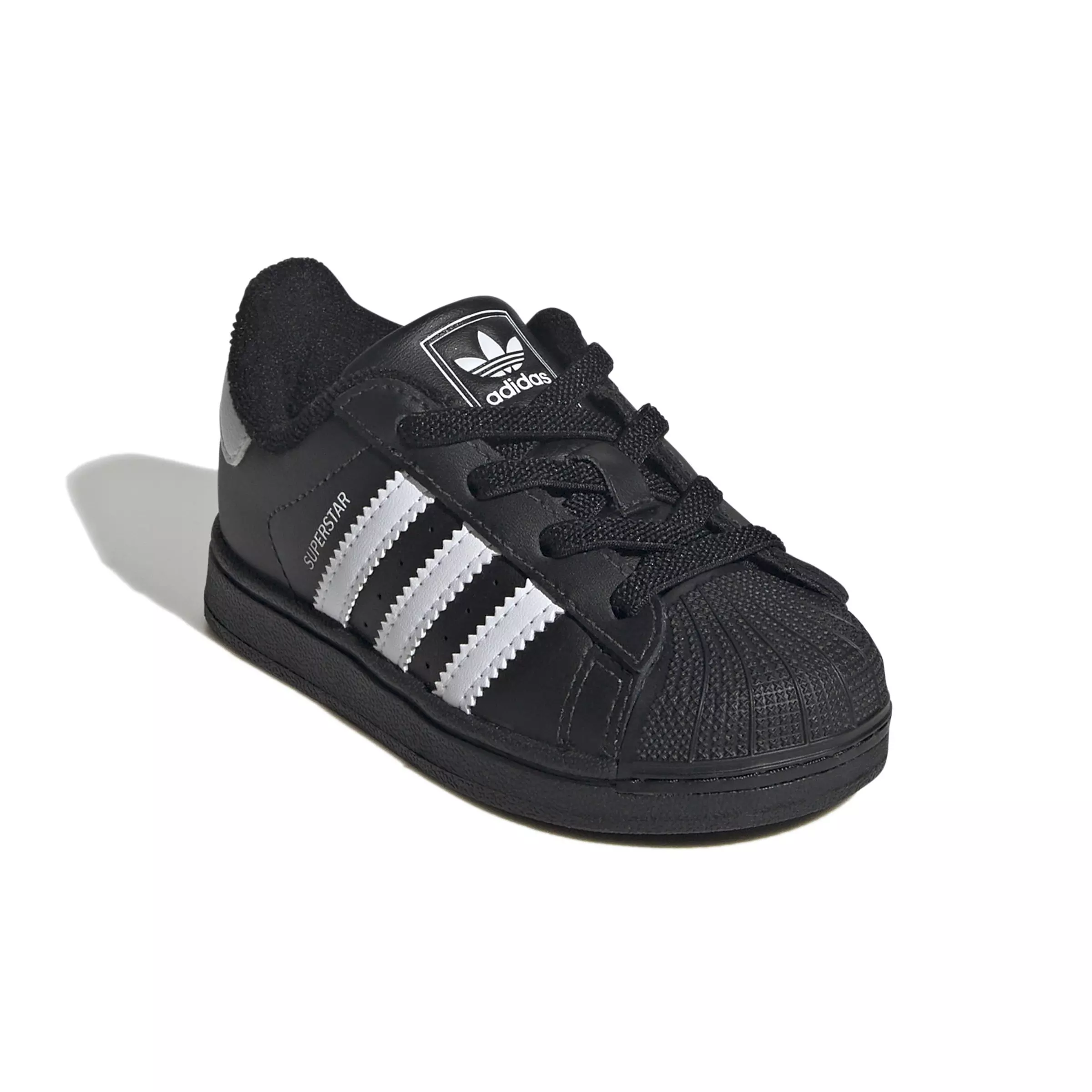 adidas Originals Superstar II "Core Black/White" Toddler Kids' Shoe - BLACK/WHITE