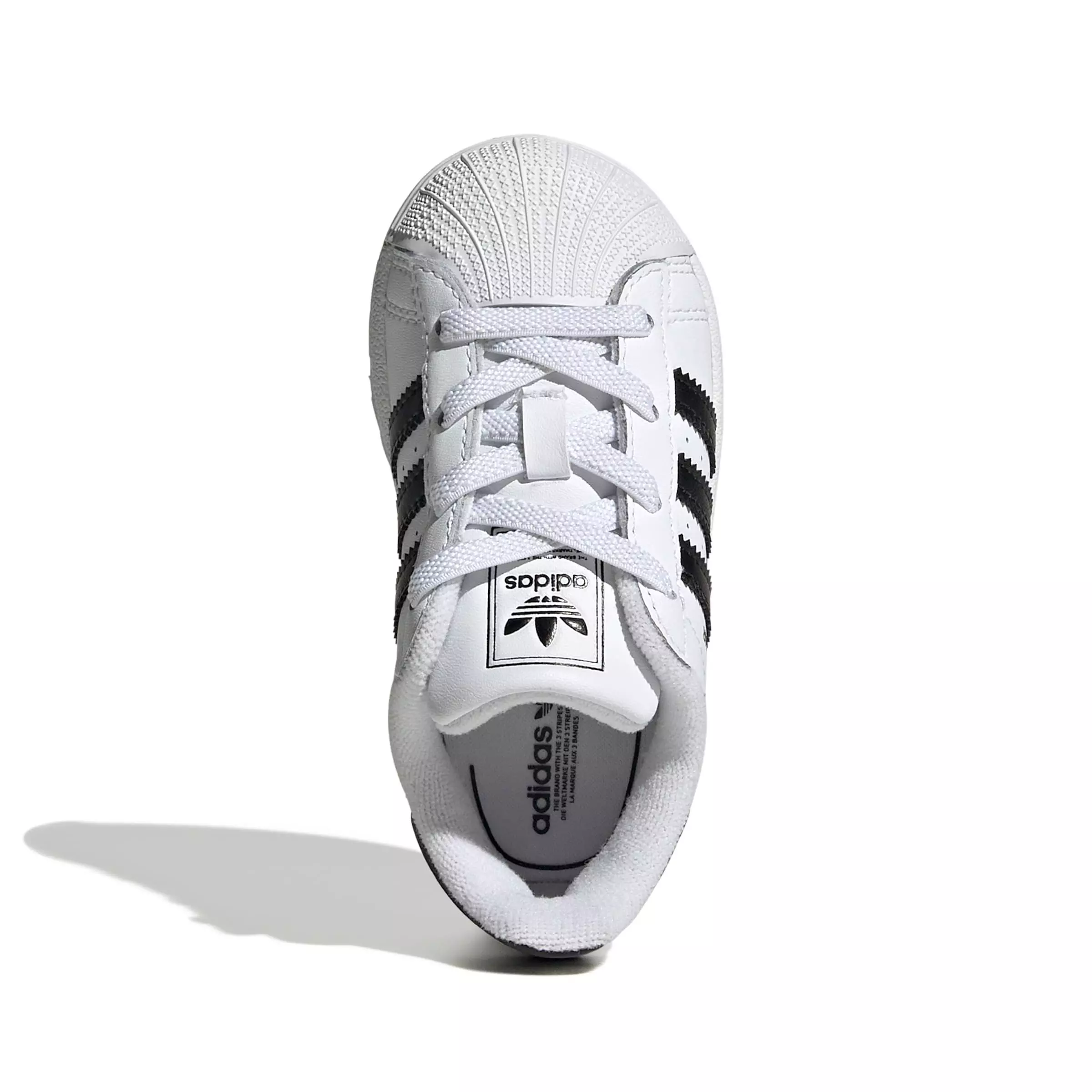 adidas Originals Superstar II "Ftwr White/Core Black" Toddler Boys' Shoe - WHITE/BLACK