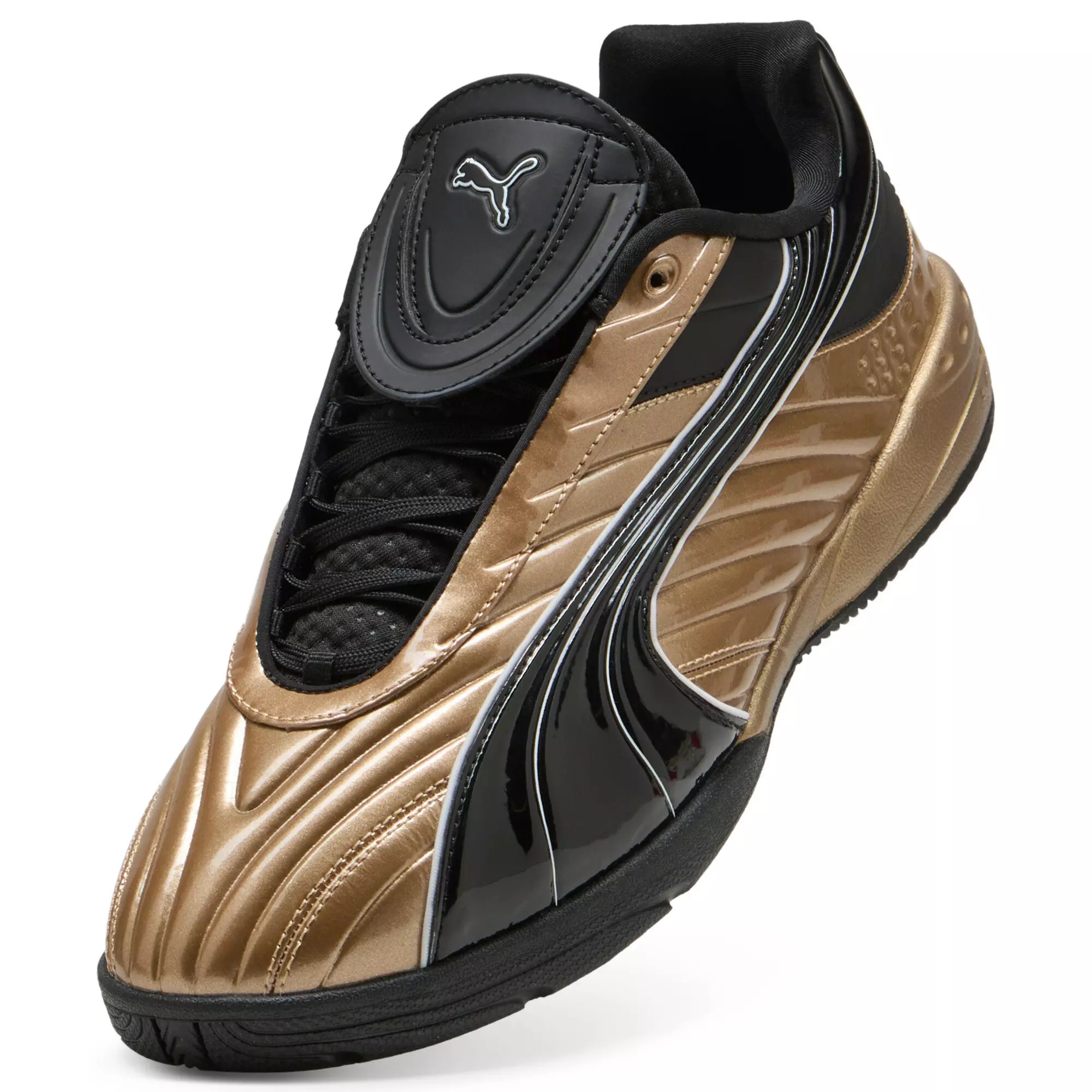 PUMA V-S2 Goalgetter "Gold/Black" Men's Shoe - GOLD/BLACK