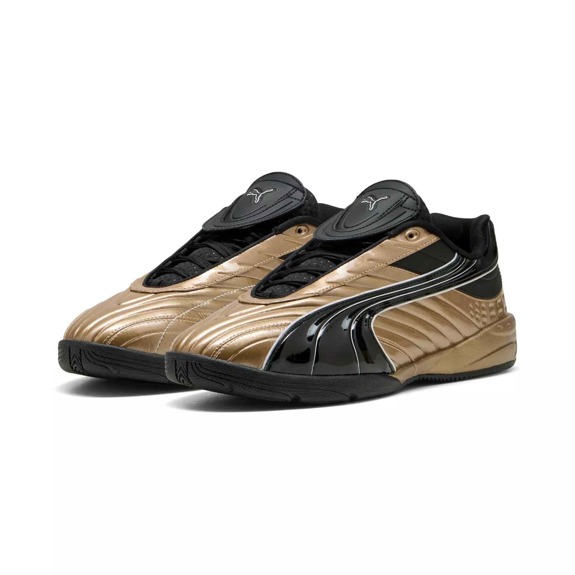PUMA V-S2 Goalgetter "Gold/Black" Men's Shoe - GOLD/BLACK