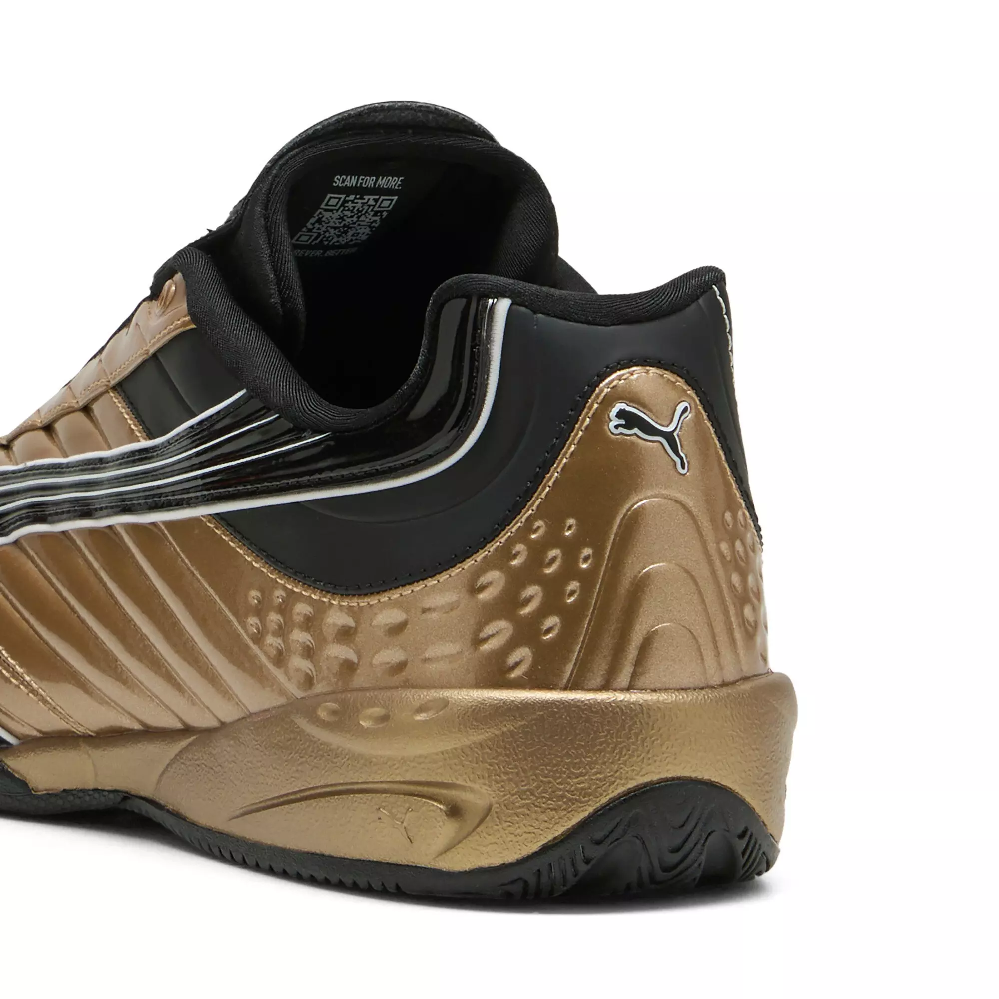 PUMA V-S2 Goalgetter "Gold/Black" Men's Shoe - GOLD/BLACK