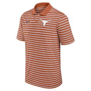Nike Texas Longhorns Stripe Polo-Orange