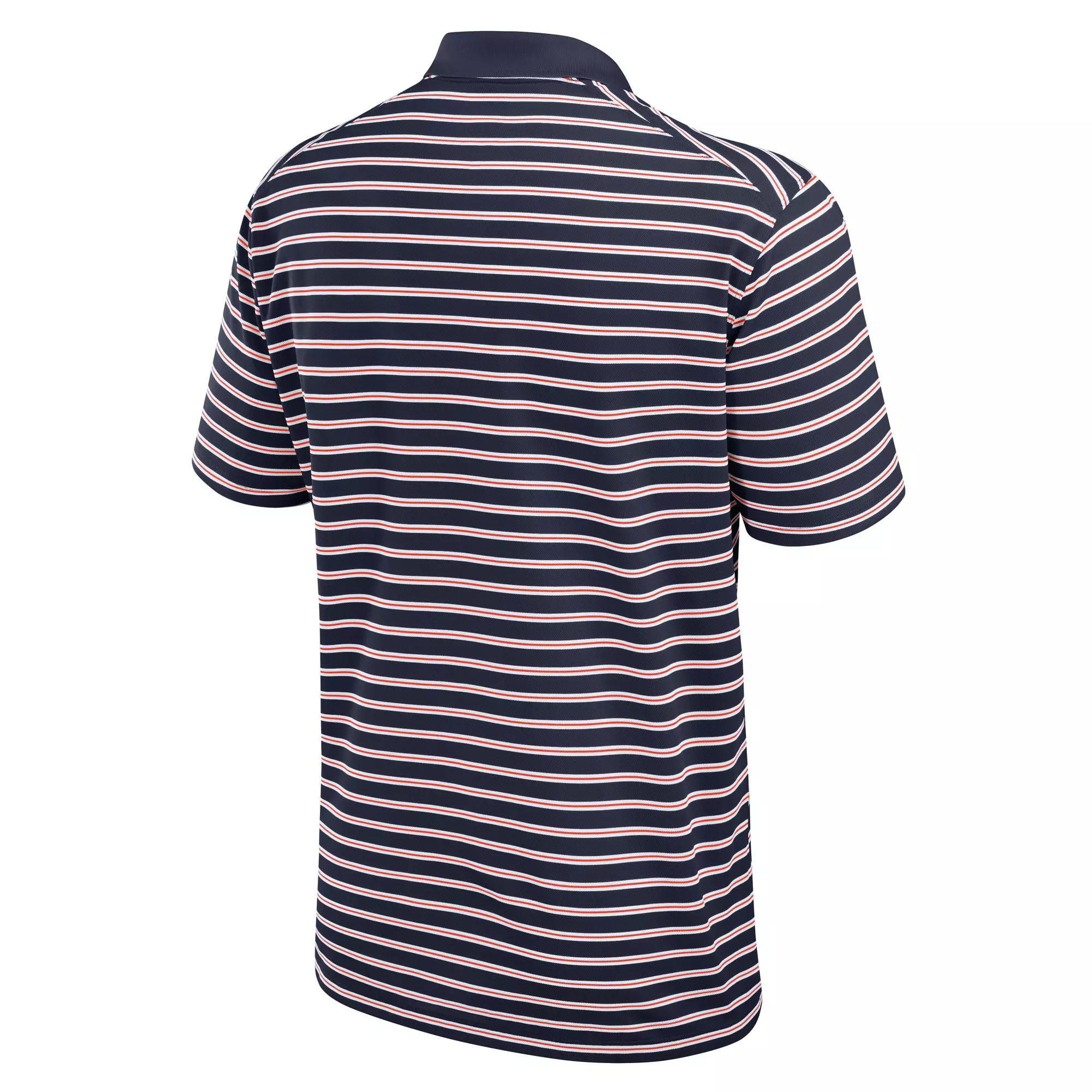 Nike Men's Auburn Tigers Stripe Polo-Navy - NAVY