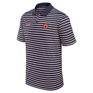 Nike Men's Auburn Tigers Stripe Polo-Navy