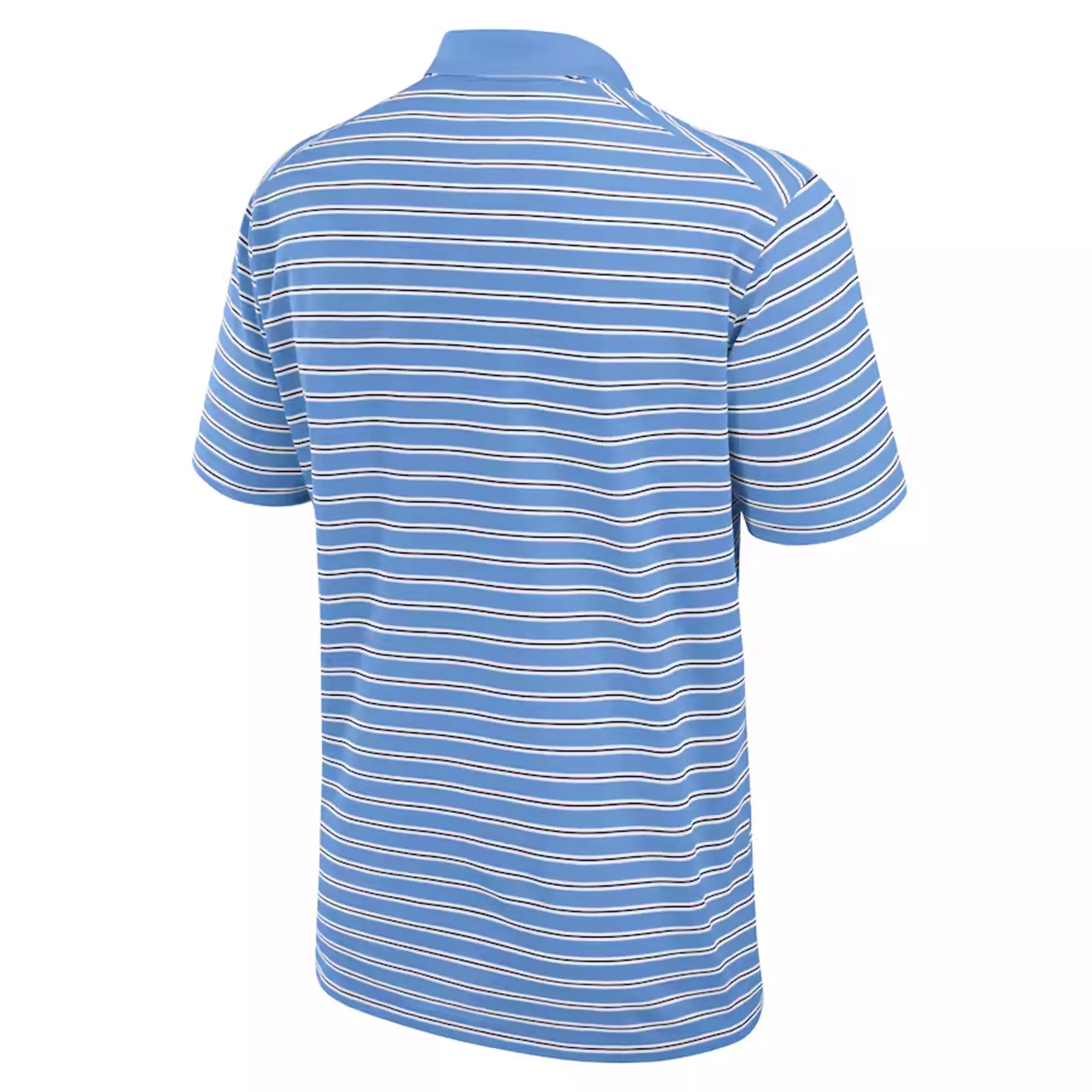 Jordan North Carolina Tar Heels​ Stripe ​Polo - Light Blue - LT BLUE