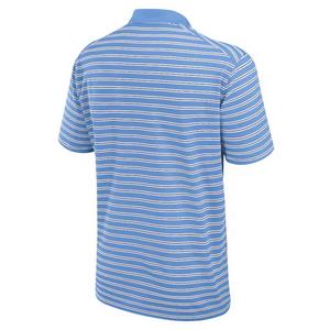 Jordan North Carolina Tar Heels​ Stripe ​Polo-Light Blue
