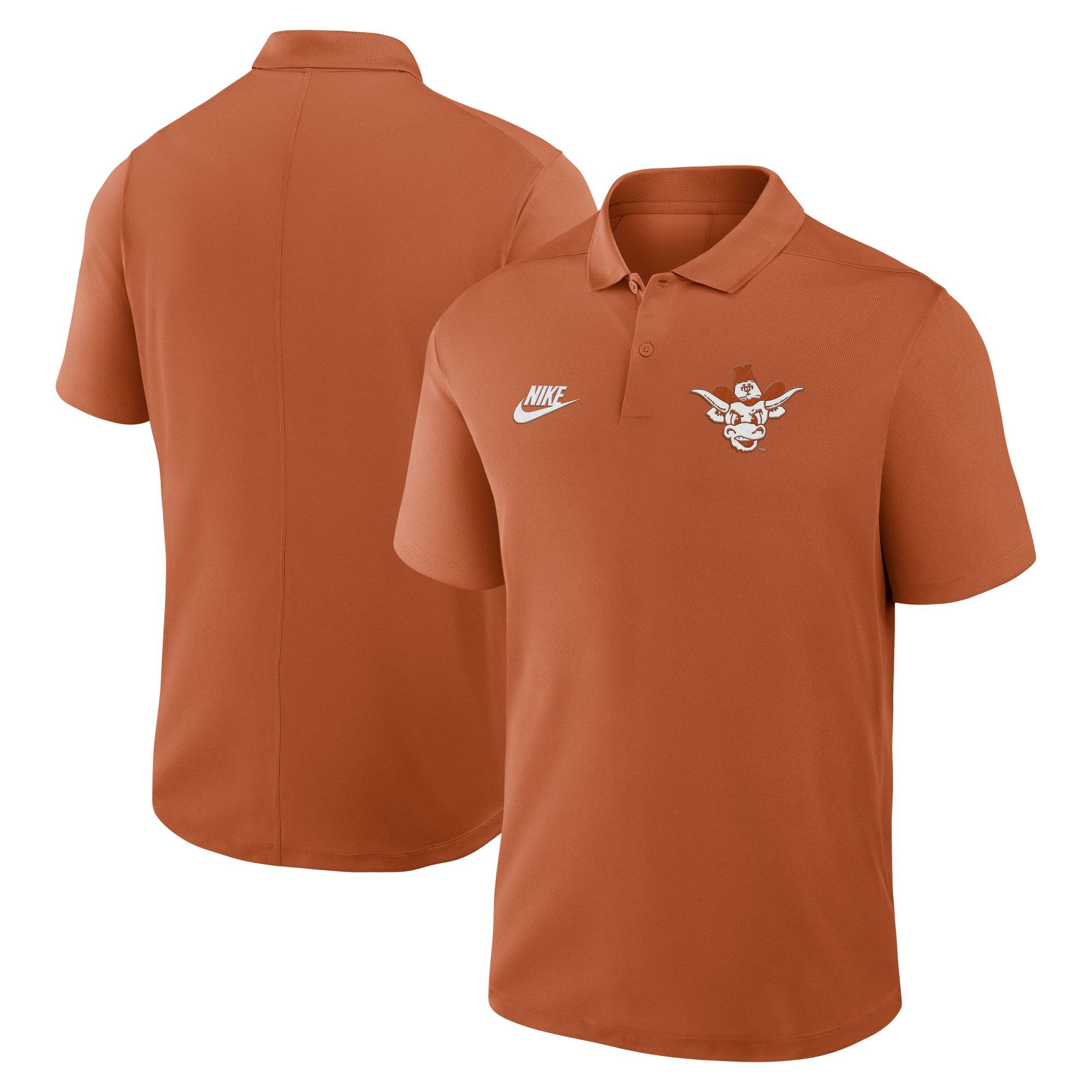 Nike Men's Texas Longhorns Victory Legacy Polo-Orange - ORANGE Thumbnail View 3