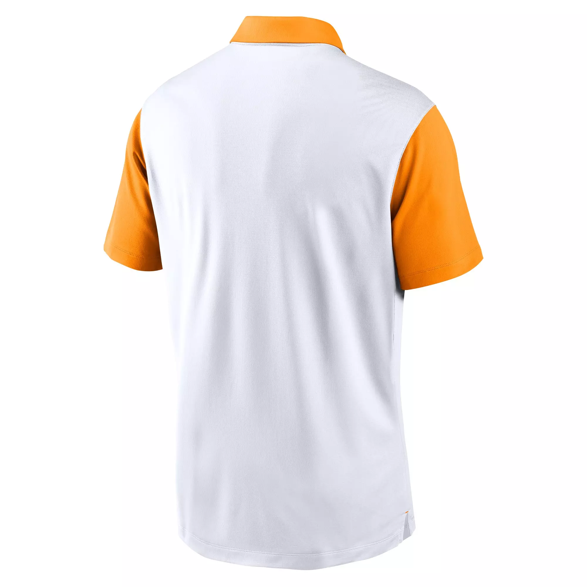 Nike Men's Tennessee Volunteers 2025 Stripe Polo-White/Orange - WHITE