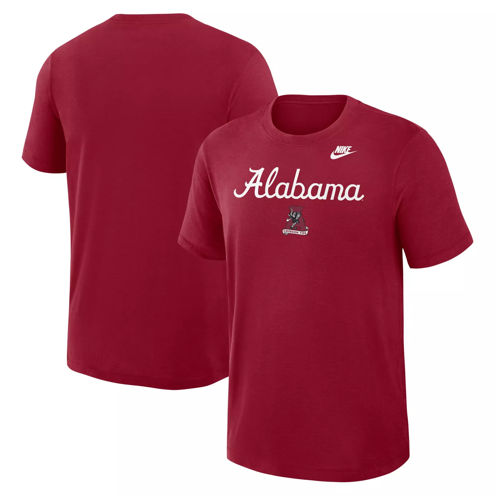 Nike Alabama Crimson Tide Legacy Slub Tee-Red - RED