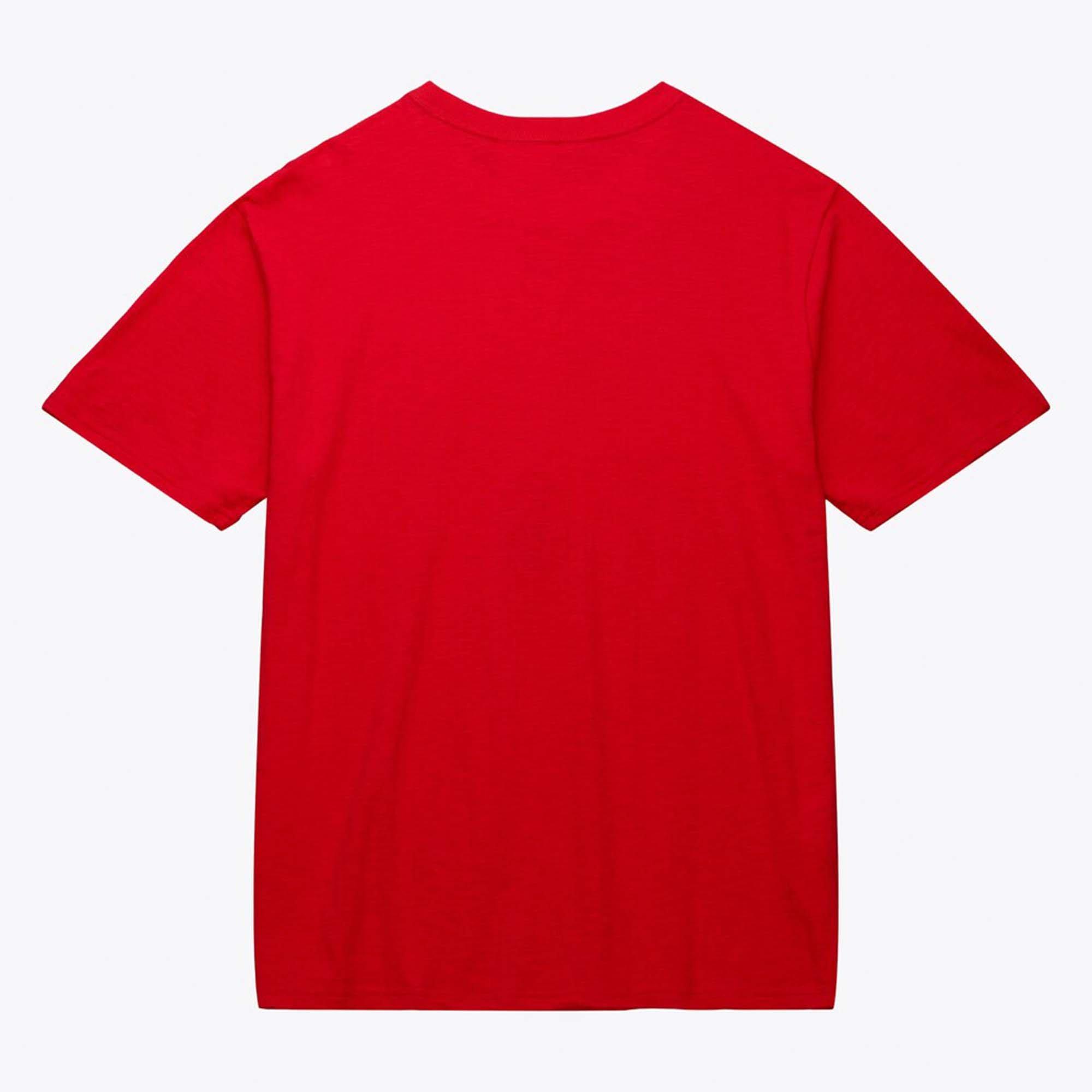 Mitchell &  Ness Georgia Bulldogs Legacy Slub Tee-Red - RED Thumbnail View 2