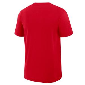 Nike Ohio State Buckeyes Legacy Slub Tee-Red