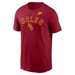 Nike Florida State Seminoles Legacy Cotton Tee-Red