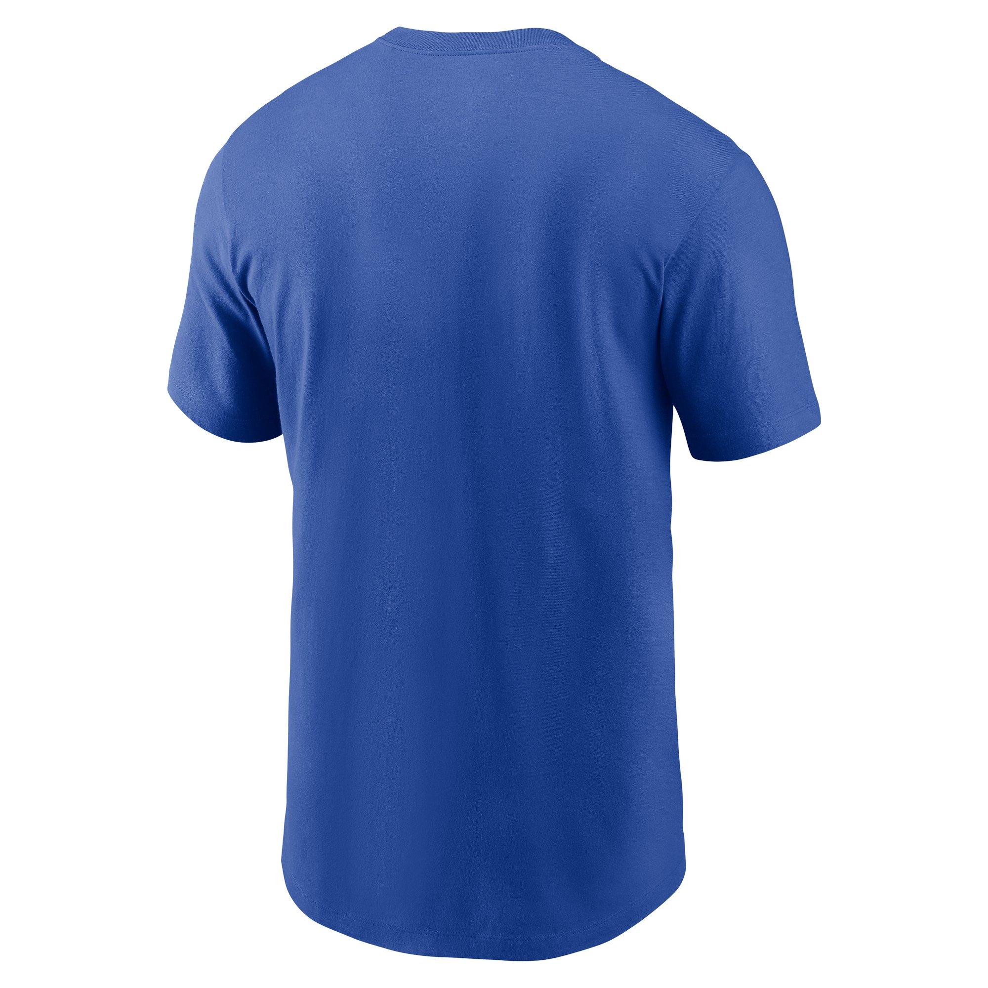 Nike Kentucky Wildcats Legacy Cotton Tee-Royal - ROYAL Thumbnail View 2