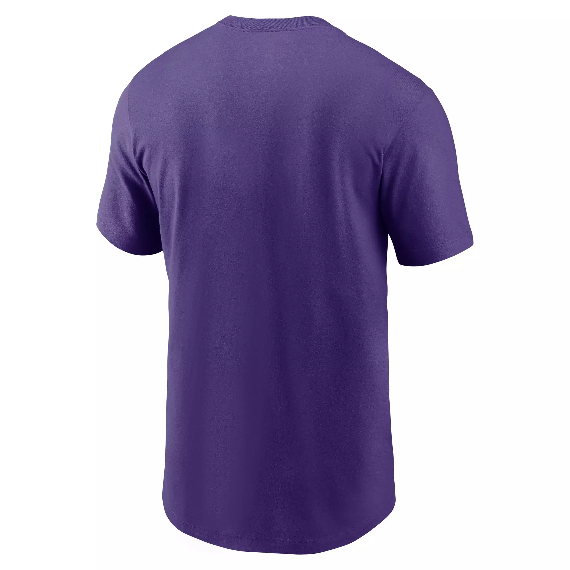 Nike LSU Tigers Legacy Cotton Tee-Purple - PURPLE