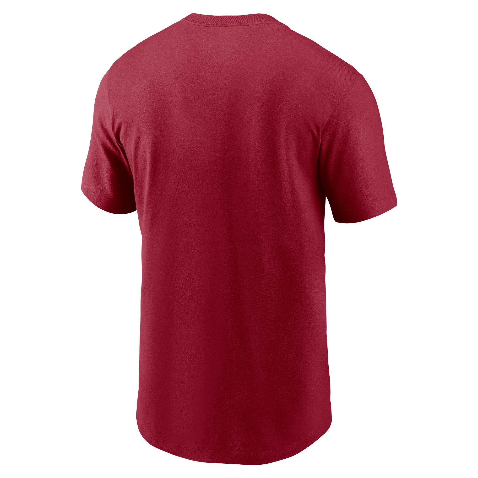 Nike Oklahoma Sooners Legacy Cotton Tee-Red - RED Thumbnail View 2