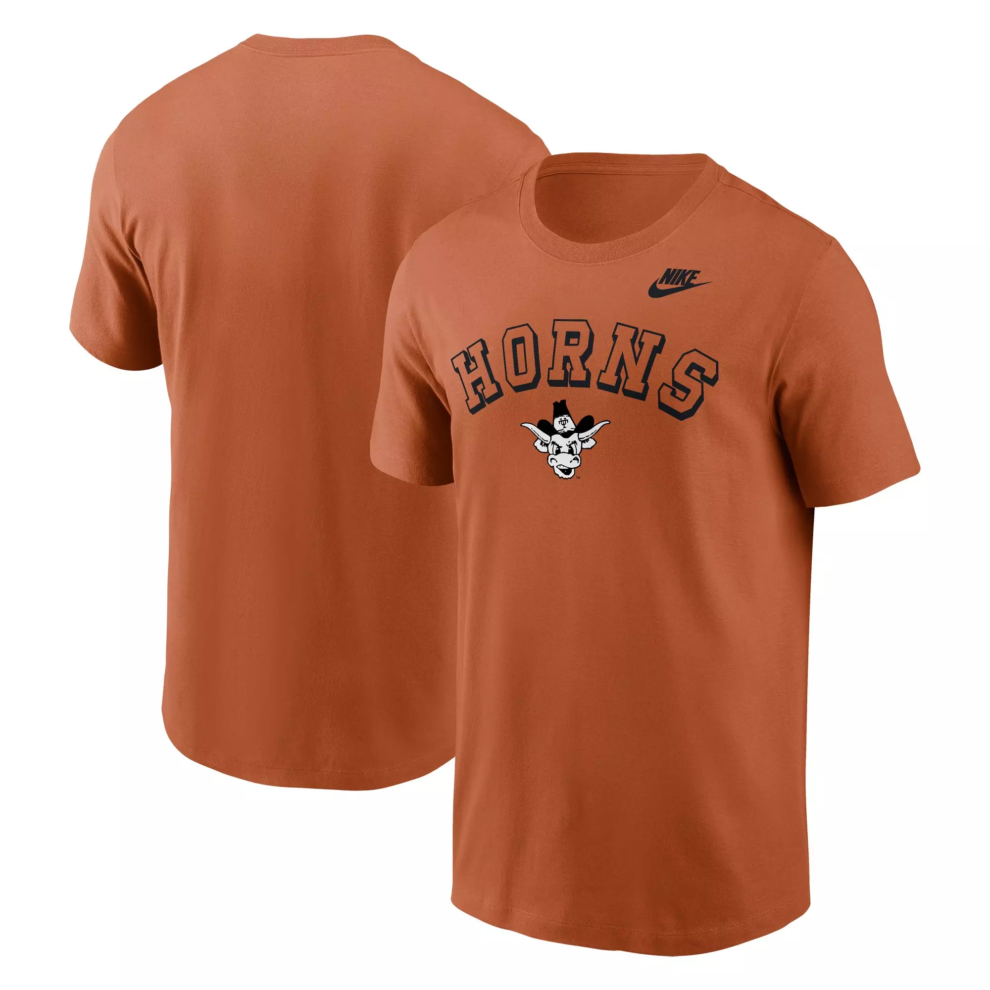Nike Texas Longhorns Legacy Cotton Tee-Burnt Orange - ORANGE