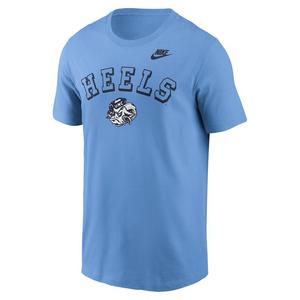 Nike UNC Tar Heels Legacy Cotton Tee-Light Blue
