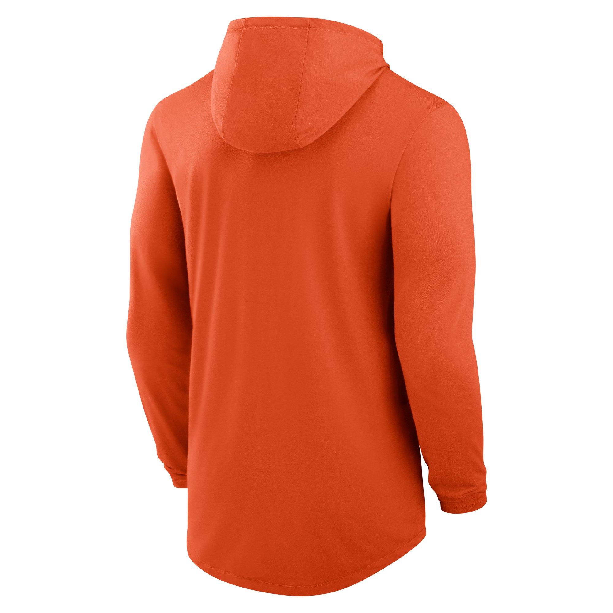 Jordan Florida Gators Hooded Long Sleeve Tee-Orange - ORANGE Thumbnail View 2