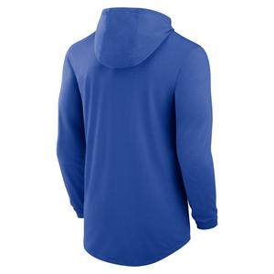 Nike Kentucky Wildcats Hooded Long Sleeve Tee-Royal
