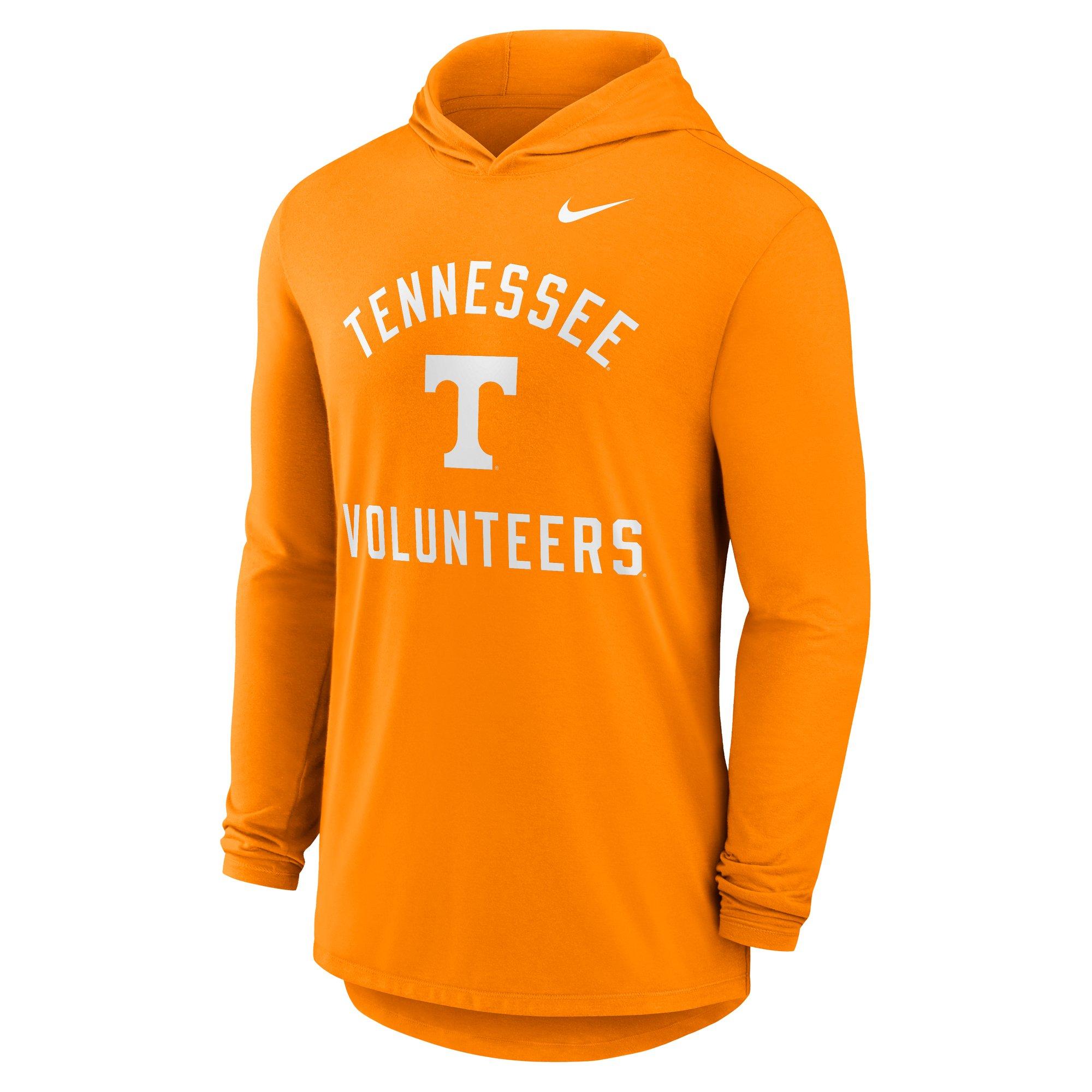 Nike Tennessee Volunteers Hooded Long Sleeve Tee-Orange - ORANGE Thumbnail View 1
