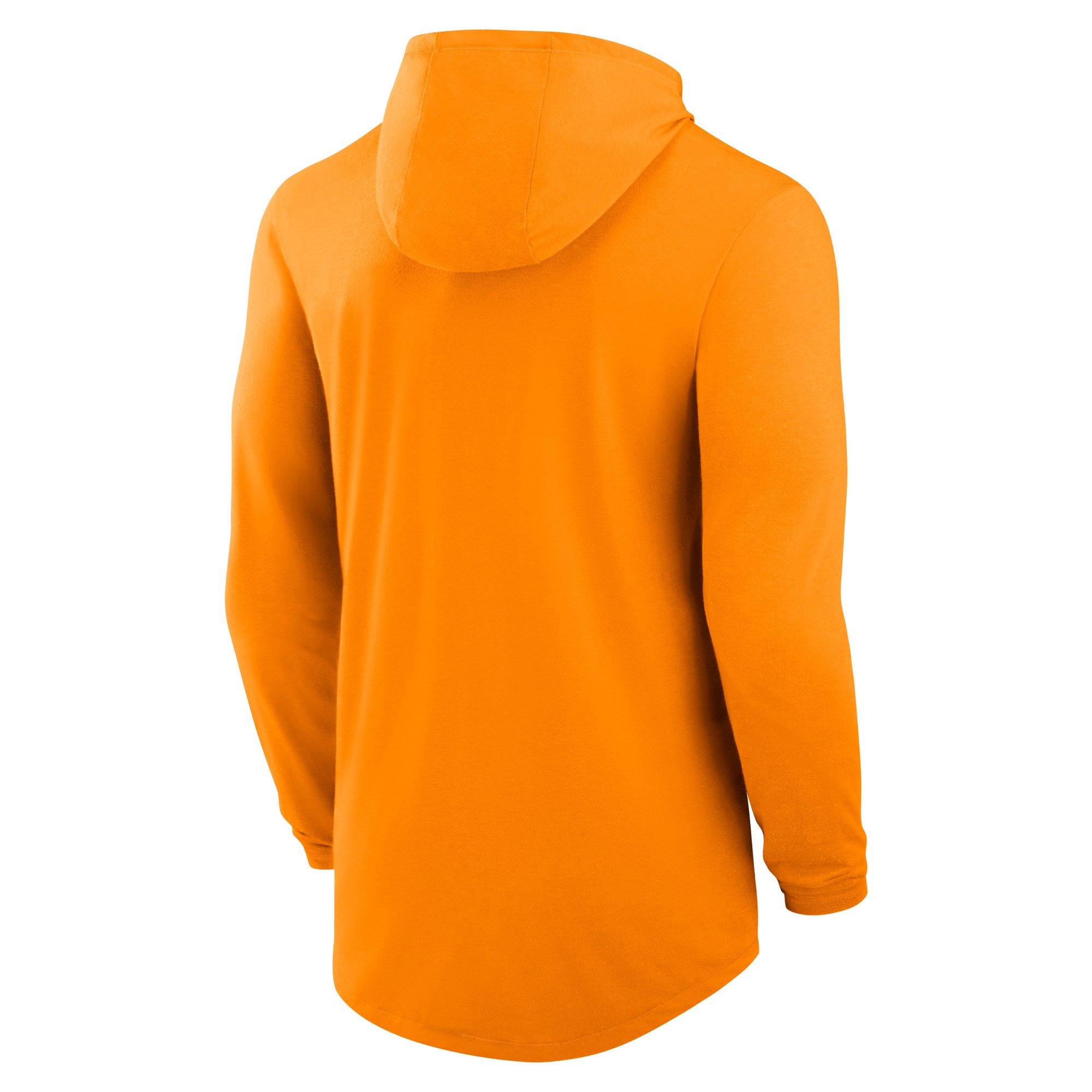 Nike Tennessee Volunteers Hooded Long Sleeve Tee-Orange - ORANGE Thumbnail View 2