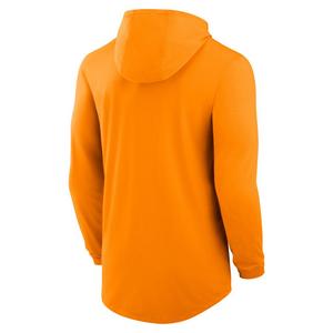 Nike Tennessee Volunteers Hooded Long Sleeve Tee-Orange