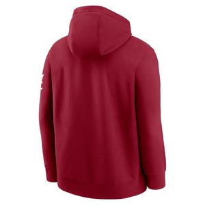Nike 2025 Alabama Crimson Tide Club Hoodie-Red