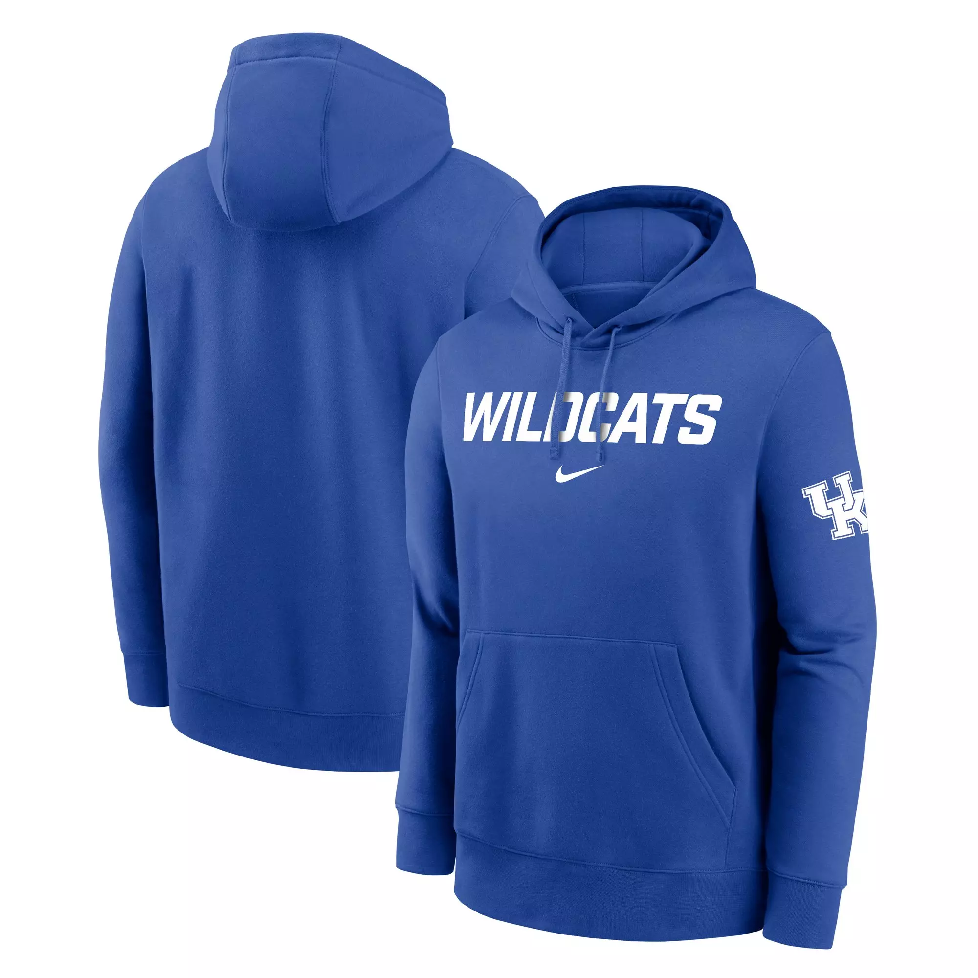 Nike Men's Kentucky Wildcats 2025 Club Hoodie-Royal - ROYAL