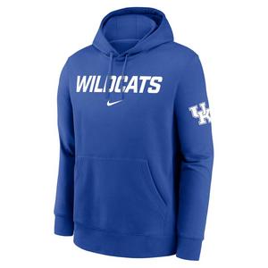 Nike Men's Kentucky Wildcats 2025 Club Hoodie-Royal