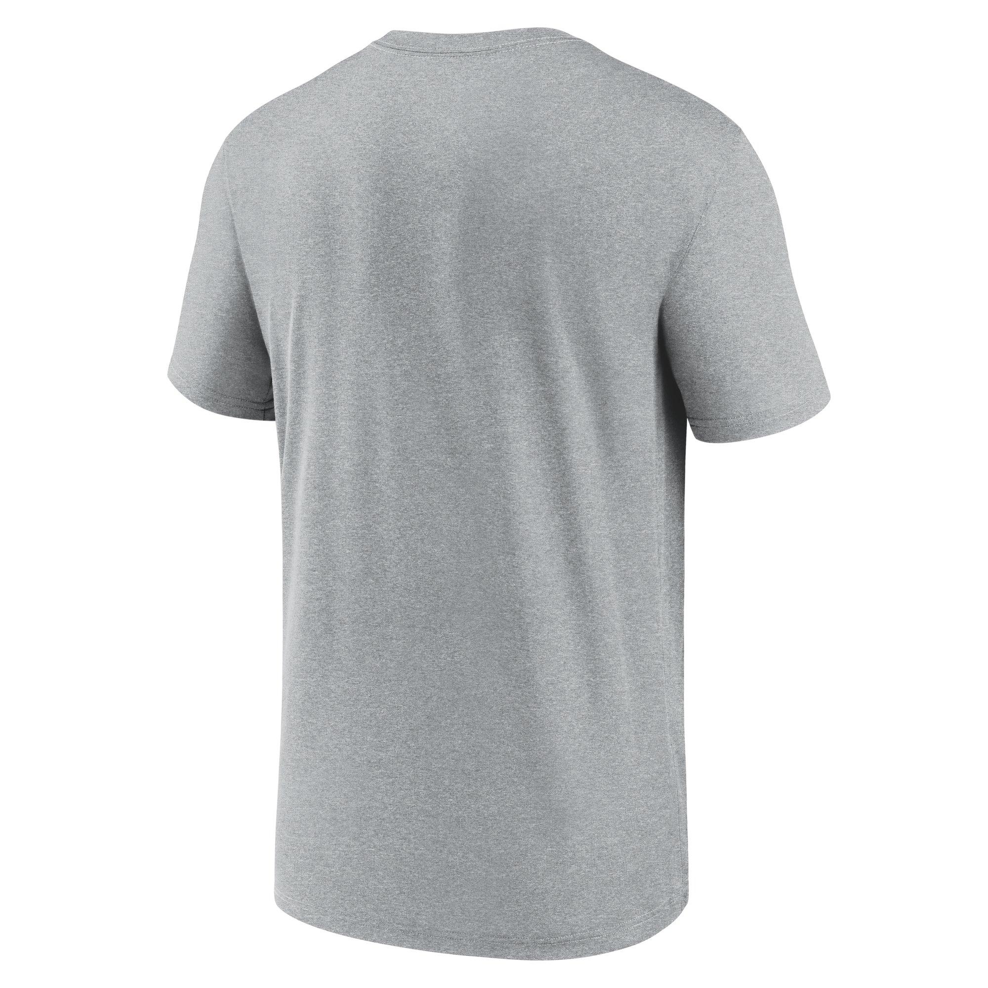 Nike Auburn Tigers Legend Stripe Tee-Grey - GREY Thumbnail View 2