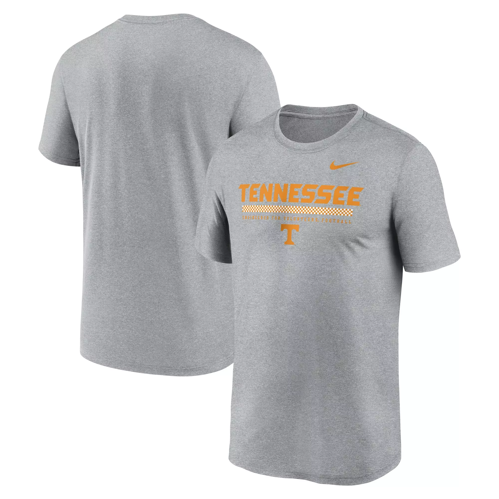 Nike Tennessee Volunteers Legend Stripe Tee-Grey - GREY