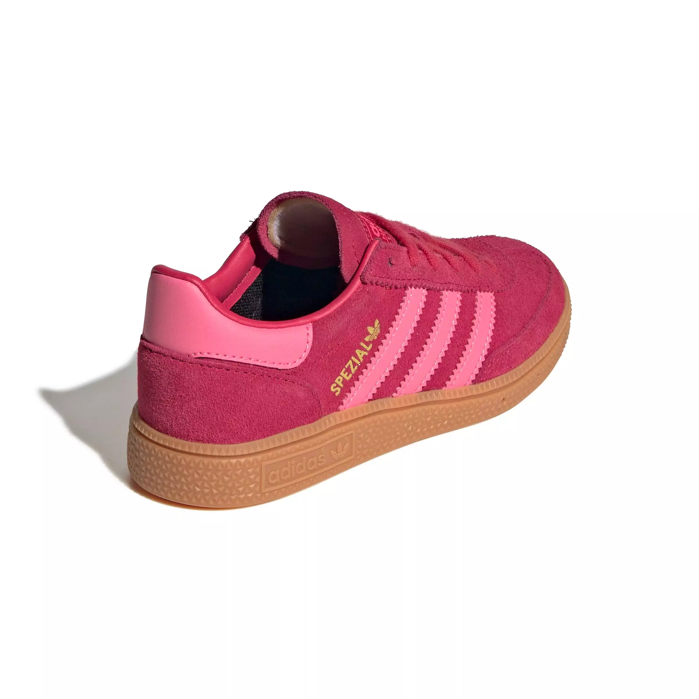 adidas Originals Handball Spezial "Ruby Red/Lucid Pink" Preschool Girls' Shoe - RED/PINK