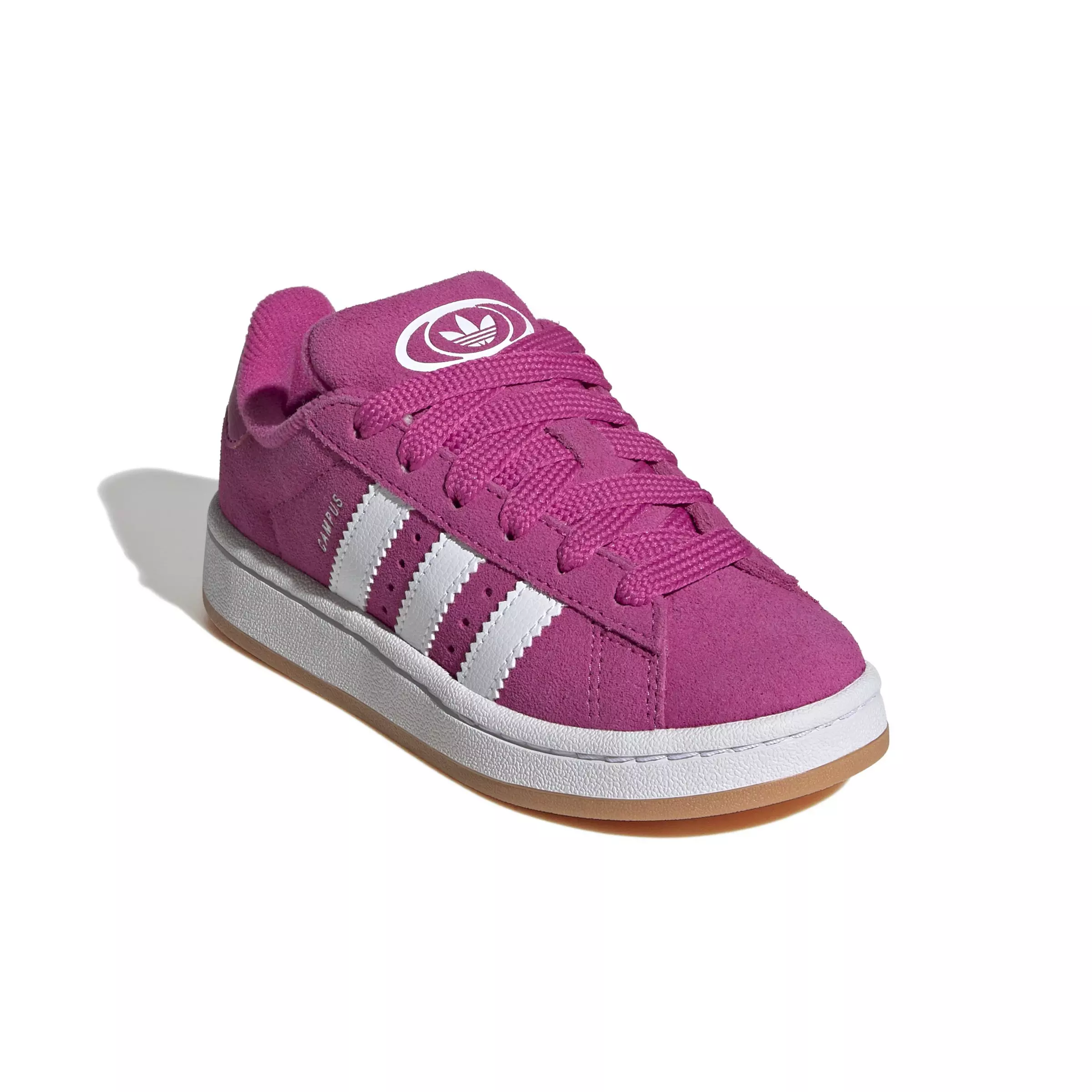 adidas Originals Campus 00s "Semi Lucid Fuchsia/Ftwr White" Preschool Girls' Shoe - PINK/WHITE