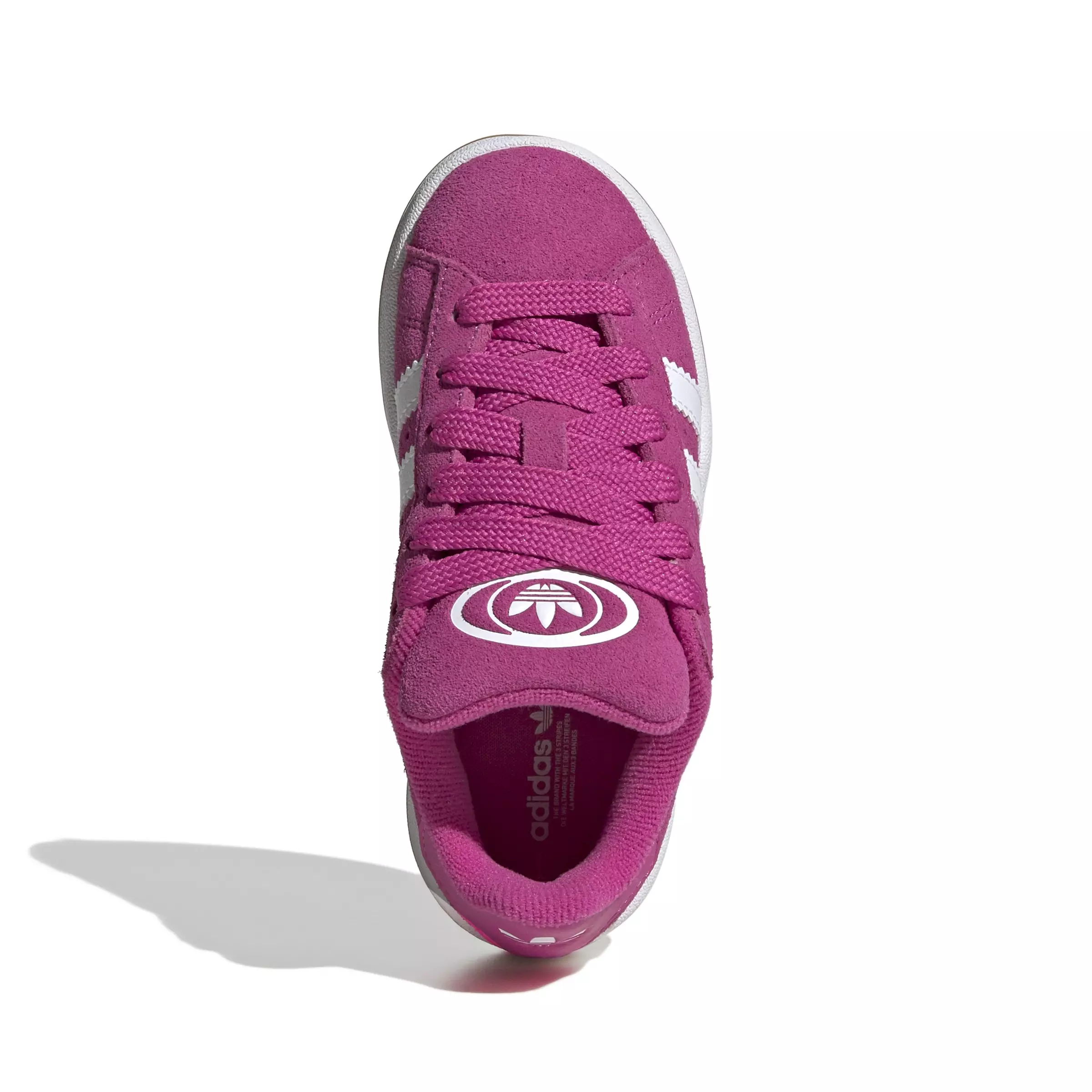 adidas Originals Campus 00s "Semi Lucid Fuchsia/Ftwr White" Preschool Girls' Shoe - PINK/WHITE