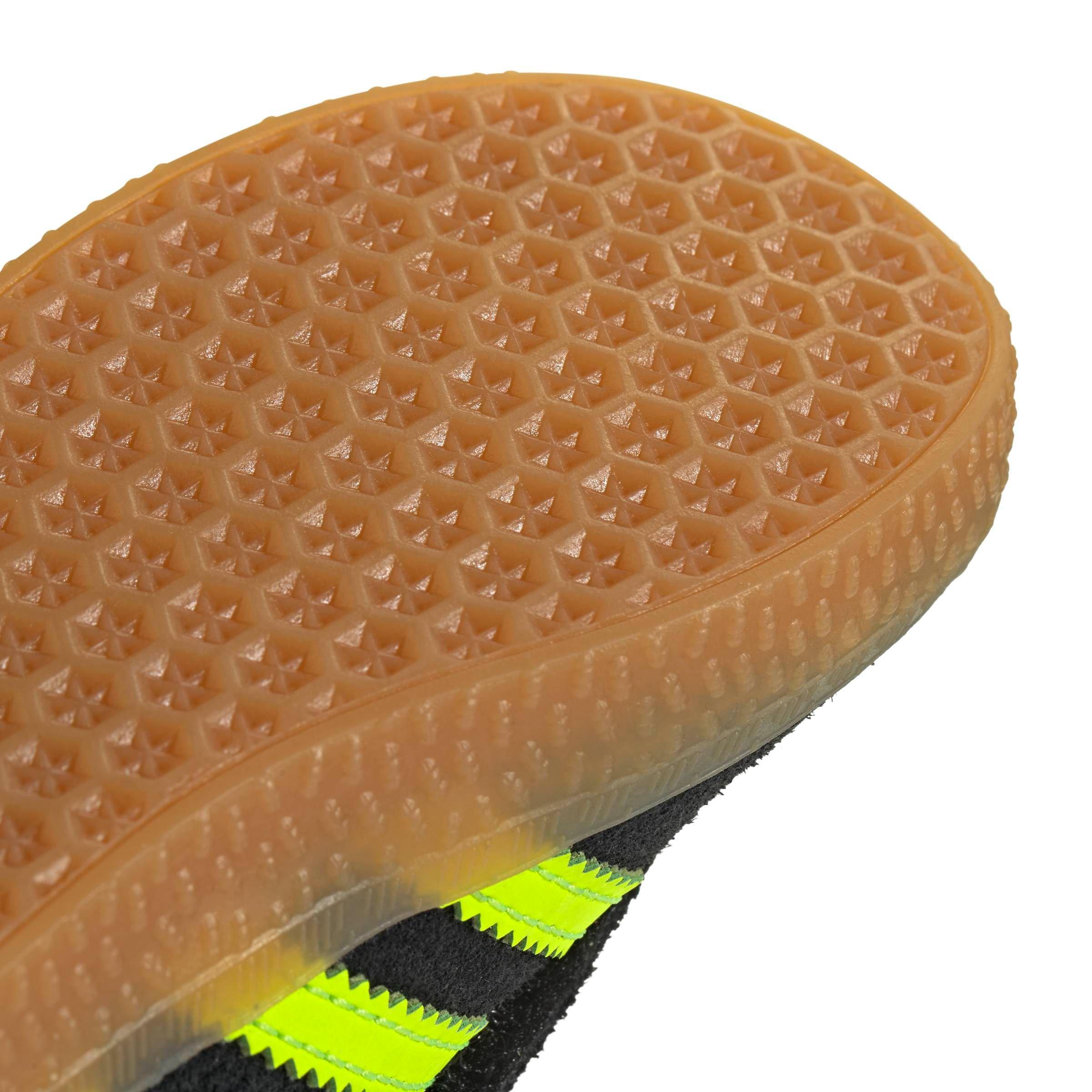 adidas Originals Gazelle "Core Black/Signal Green/Shock Pink" Toddler Girls' Shoe - BLACK/PINK Thumbnail View 5