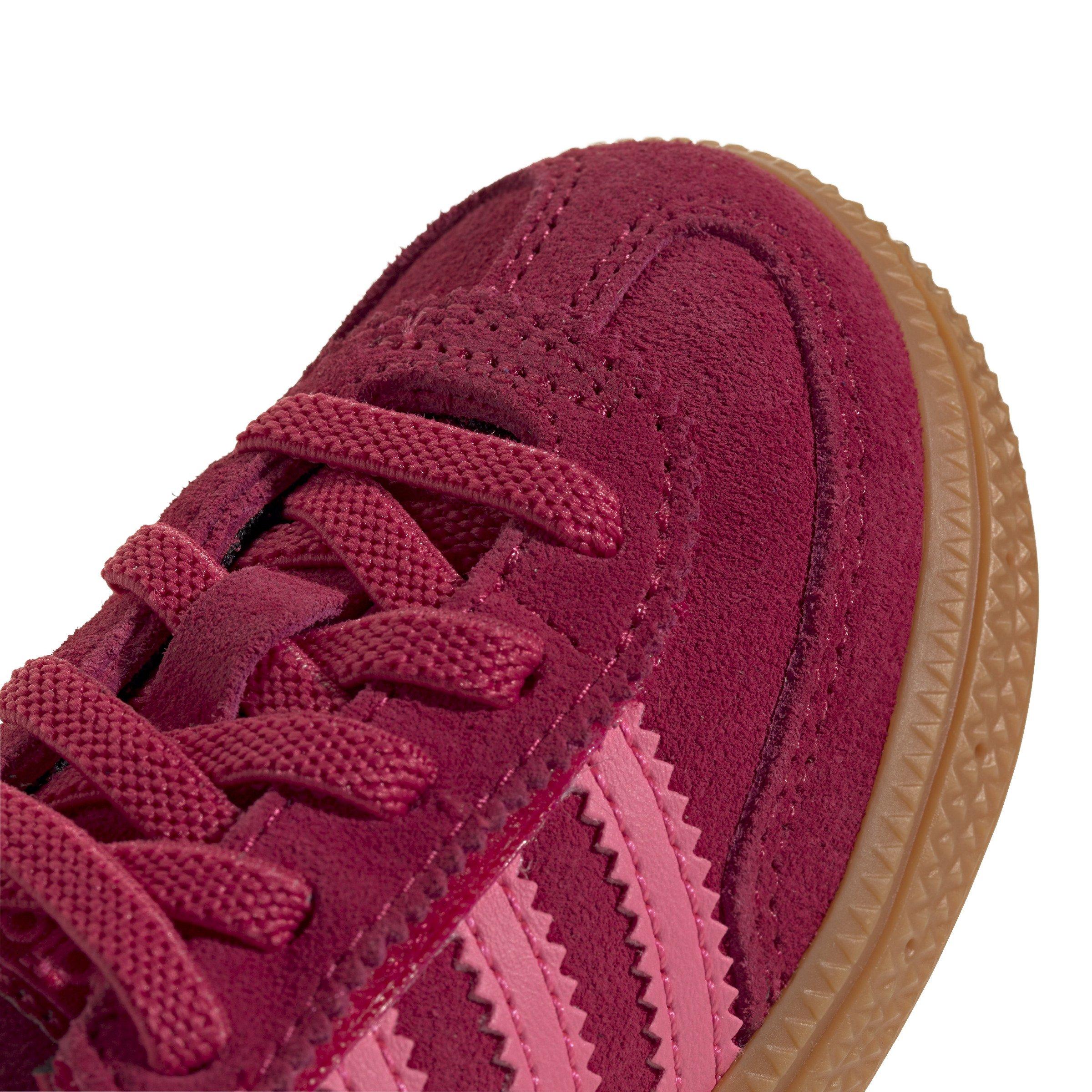 adidas Originals Handball Spezial Toddler Girls' "Ruby Red/Lucid Pink/Gum" Shoe