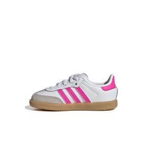 adidas Originals Samba OG "White/Lucid Pink/Gum" Toddler Girls' Shoe