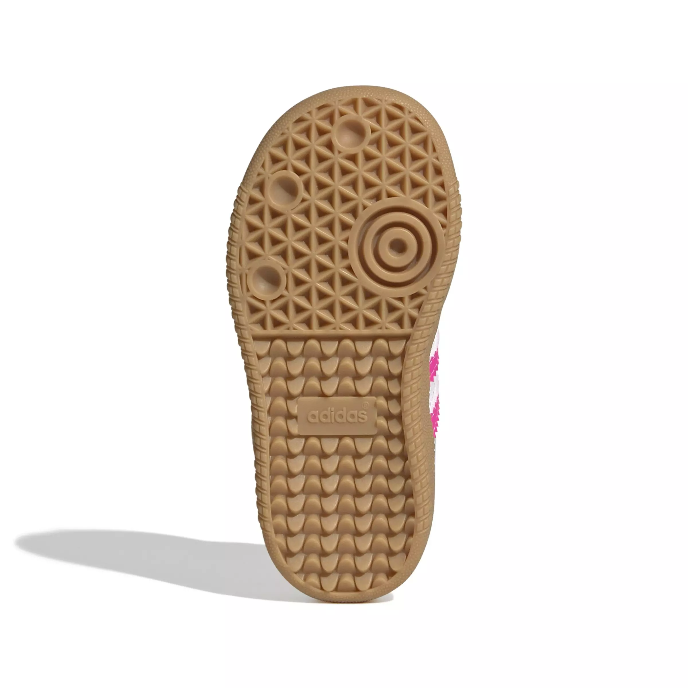 adidas Originals Samba OG "White/Lucid Pink/Gum" Toddler Girls' Shoe