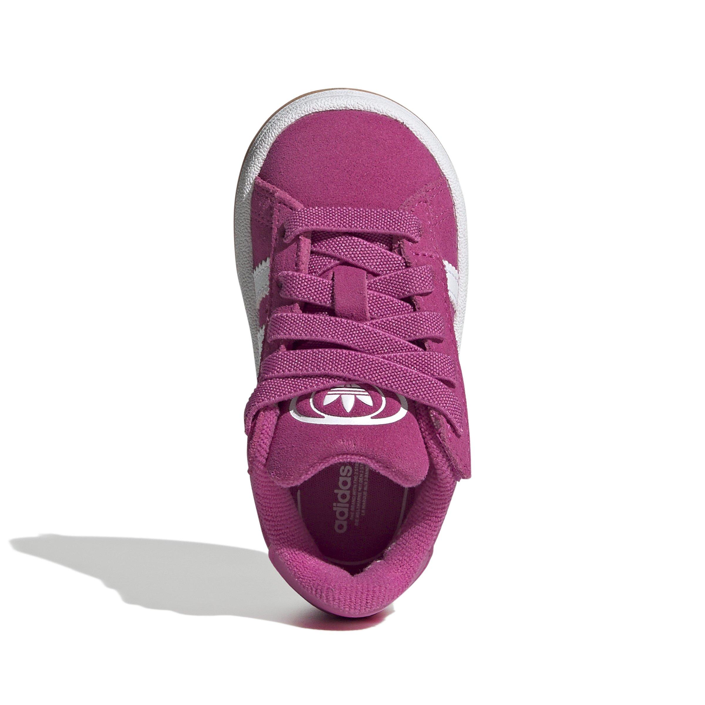 adidas Originals Campus 00s Toddler Girls' "Semi Lucid Fuchsia/White/Gum" Shoe