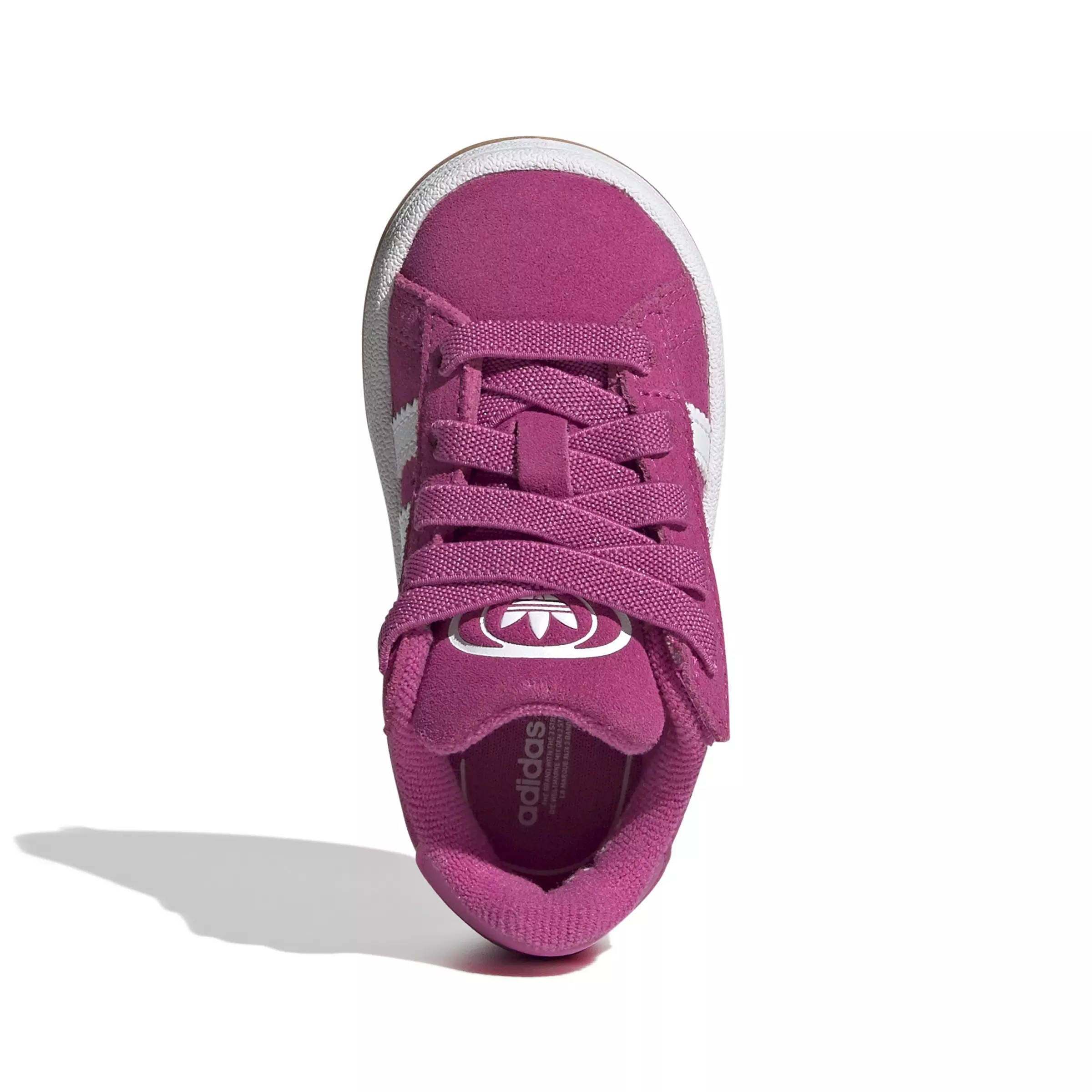 adidas Originals Campus 00s "Semi Lucid Fuchsia/White/Gum" Toddler Girls' Shoe - PINK/WHITE