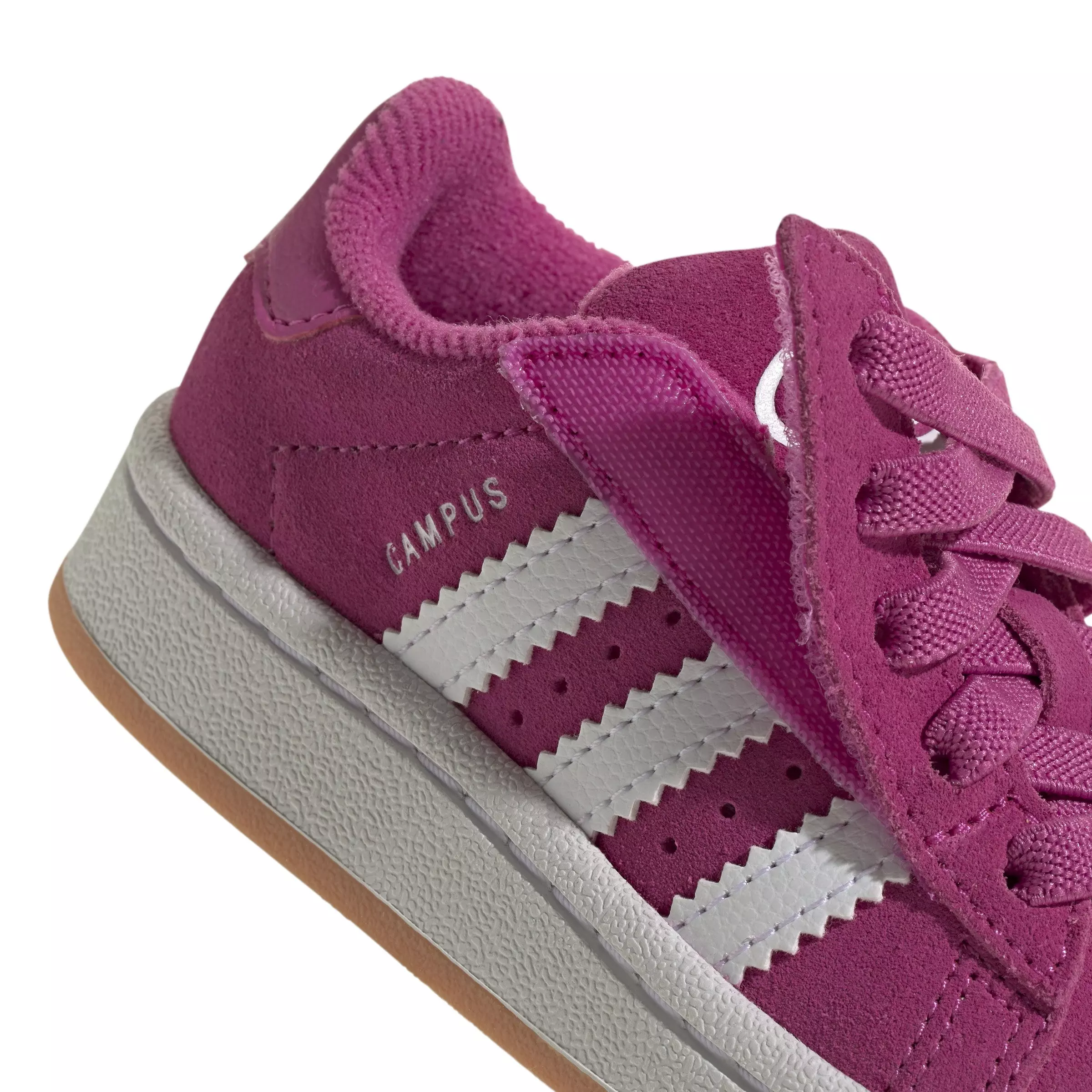 adidas Originals Campus 00s "Semi Lucid Fuchsia/White/Gum" Toddler Girls' Shoe - PINK/WHITE