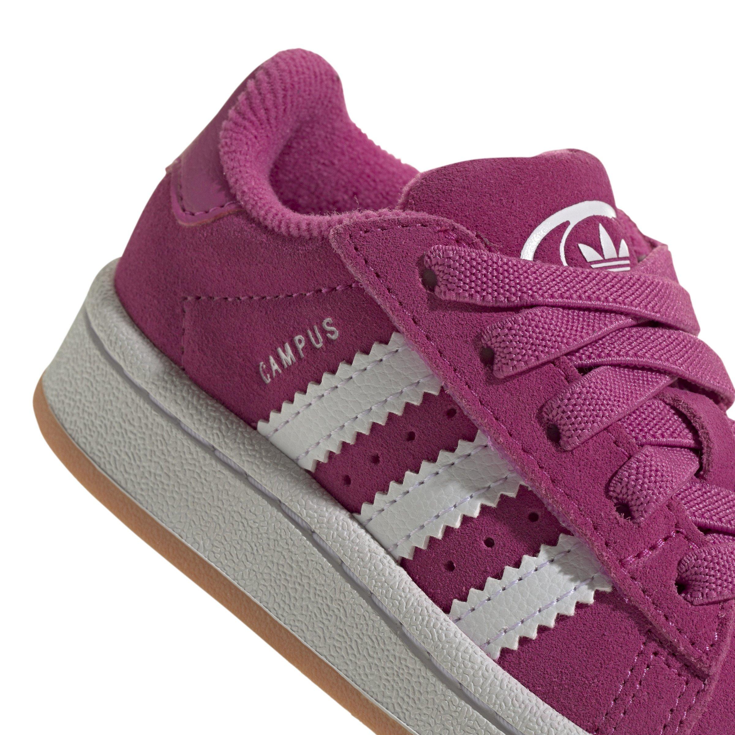 adidas Originals Campus 00s Toddler Girls' "Semi Lucid Fuchsia/White/Gum" Shoe