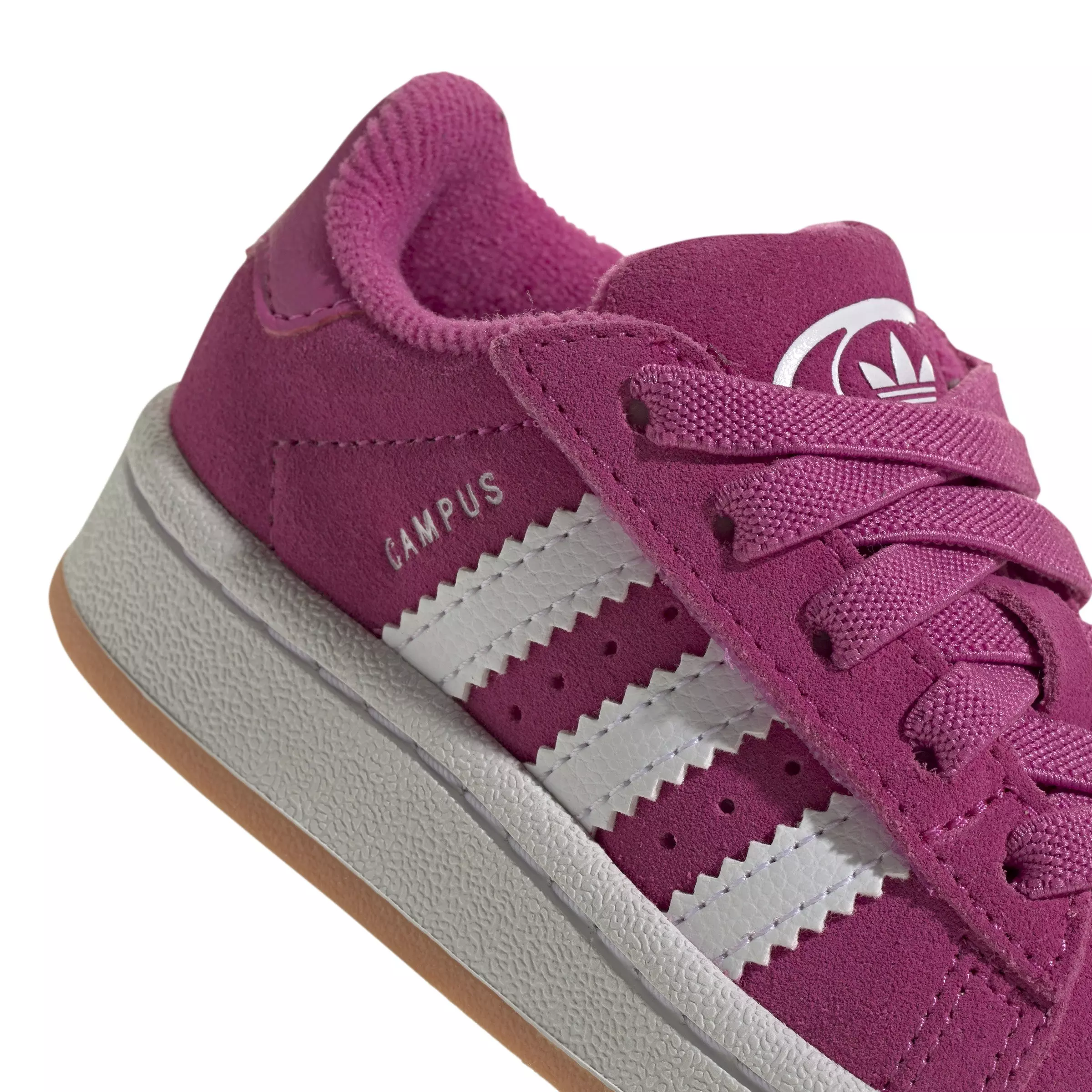 adidas Originals Campus 00s "Semi Lucid Fuchsia/White/Gum" Toddler Girls' Shoe - PINK/WHITE